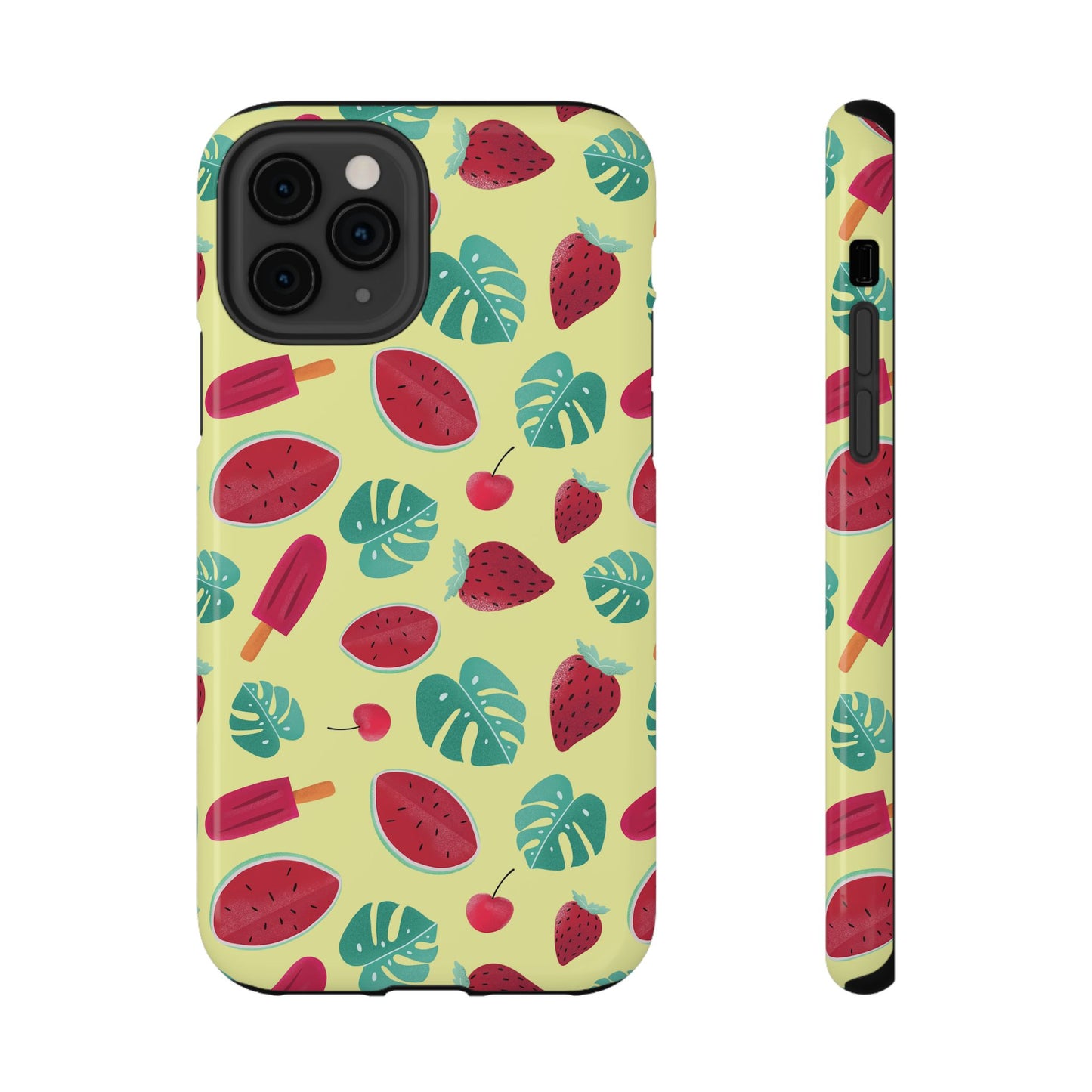 Tropical Summer Fruits Phone Case – MagSafe Compatible for iPhone & Samsung Galaxy