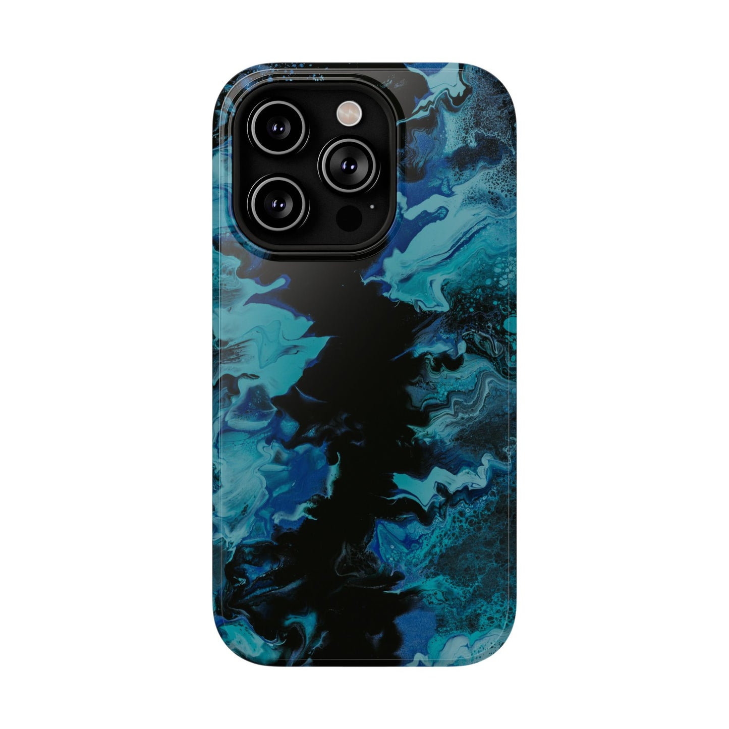 Deep Ocean Swirl Phone Case – MagSafe Compatible for iPhone & Samsung Galaxy