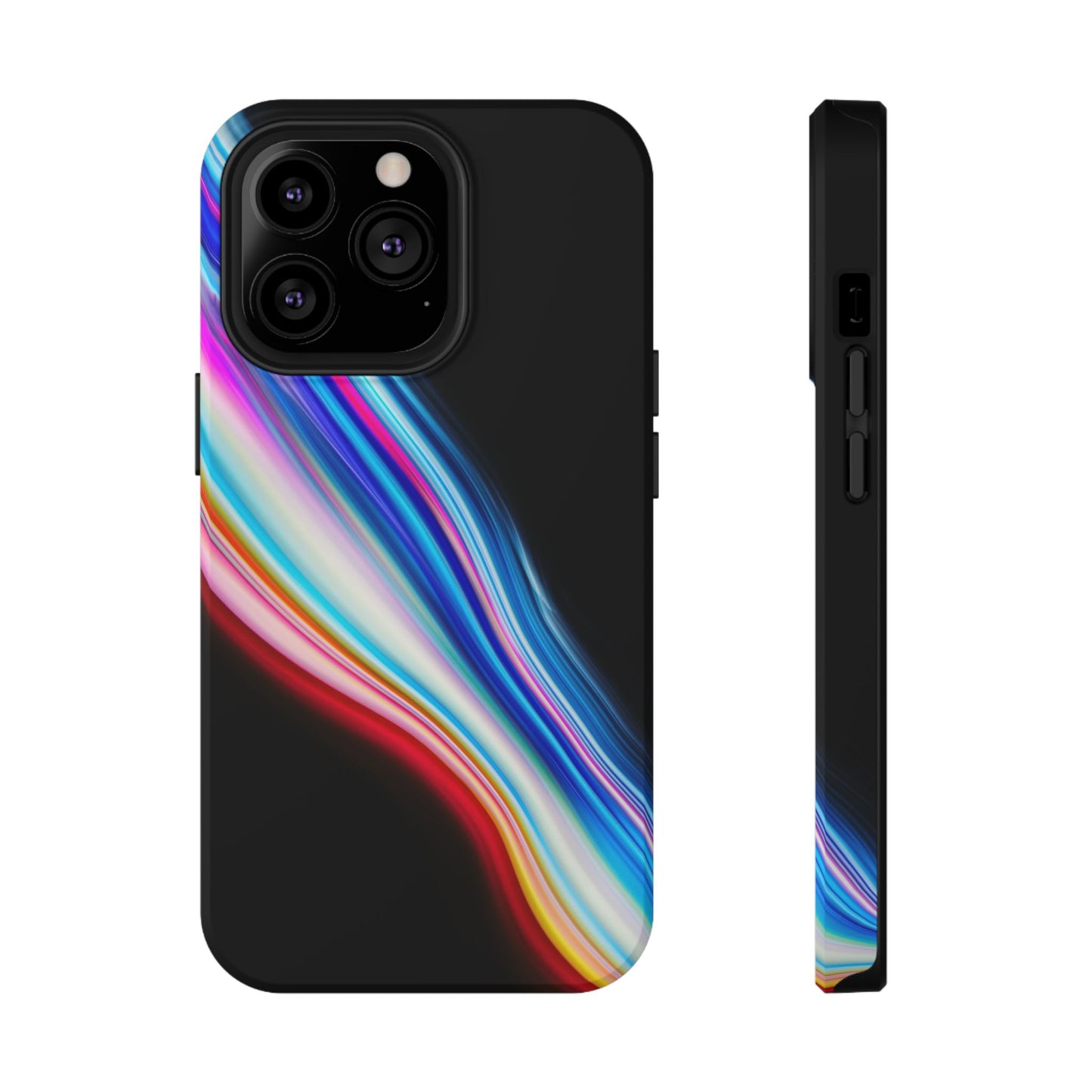 Neon Light Streak Phone Case – MagSafe Compatible for iPhone & Samsung Galaxy