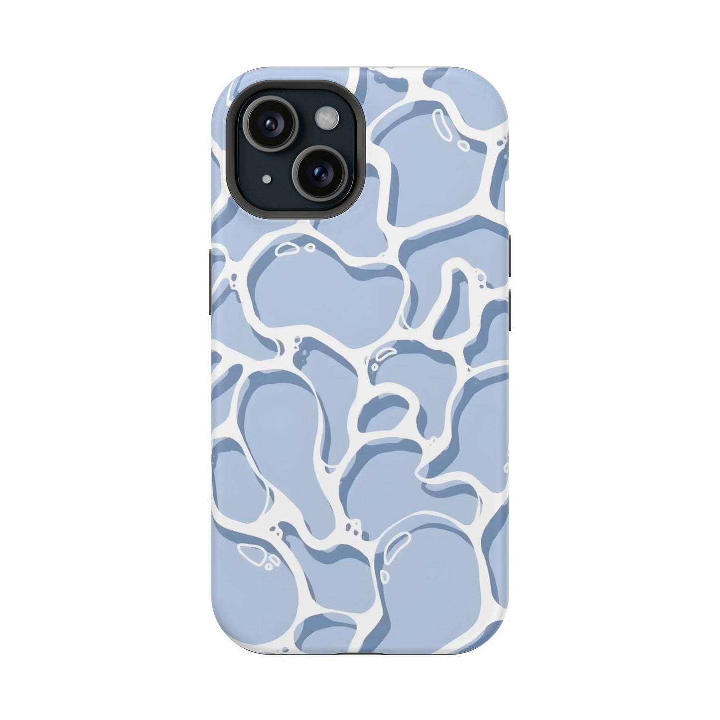 Blue Water Reflection Phone Case – MagSafe Compatible for iPhone & Samsung Galaxy
