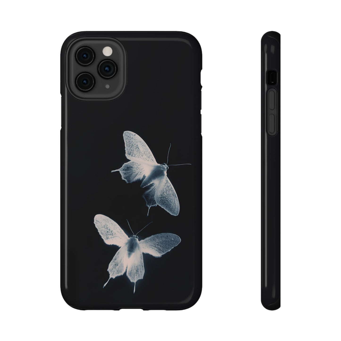Ethereal Moth Dark Aesthetic Phone Case – MagSafe Compatible for iPhone & Samsung Galaxy