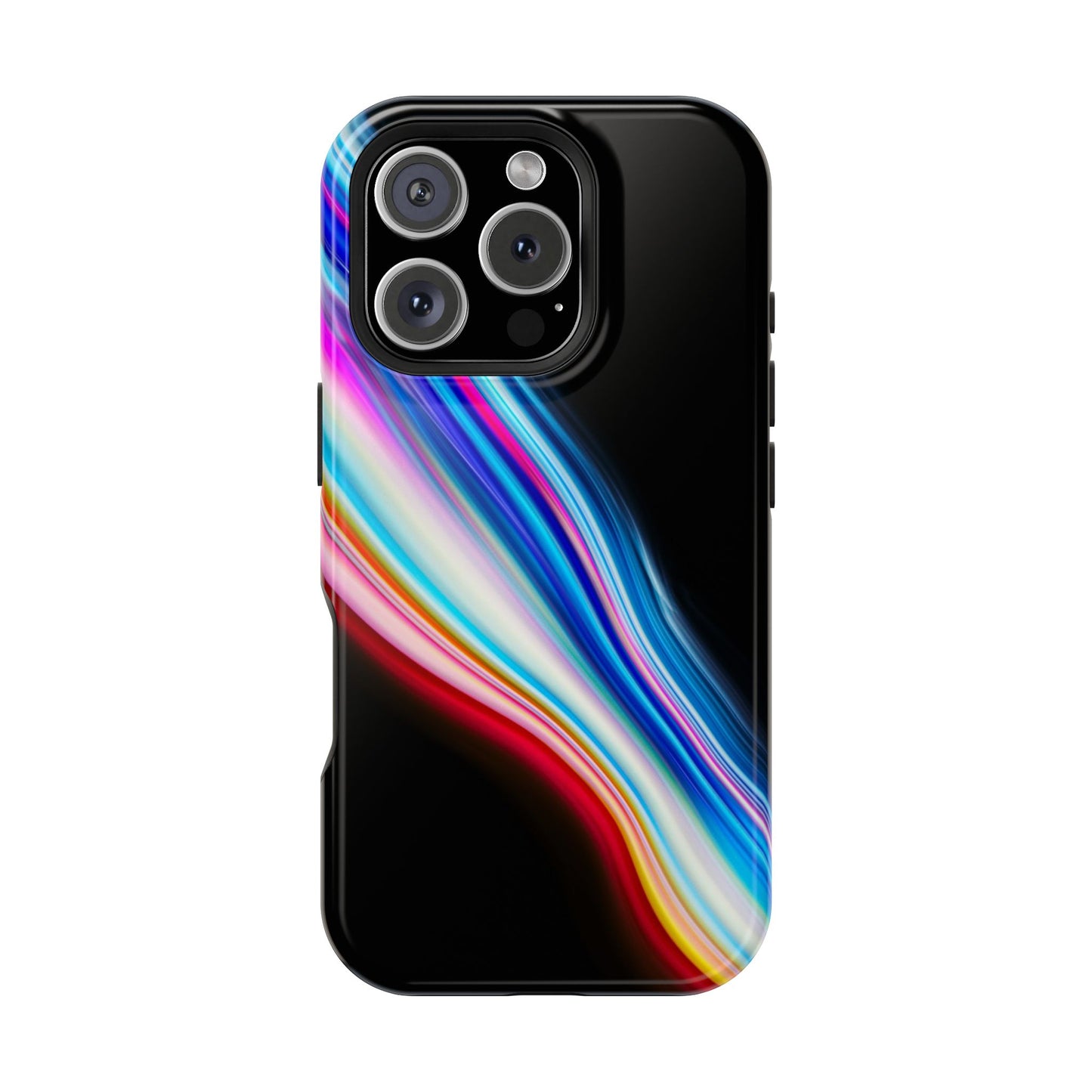 Neon Light Streak Phone Case – MagSafe Compatible for iPhone & Samsung Galaxy