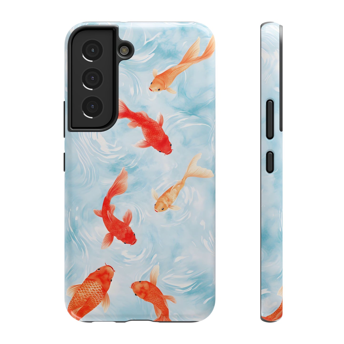 Koi Fish Pond Phone Case – MagSafe Compatible for iPhone & Samsung Galaxy