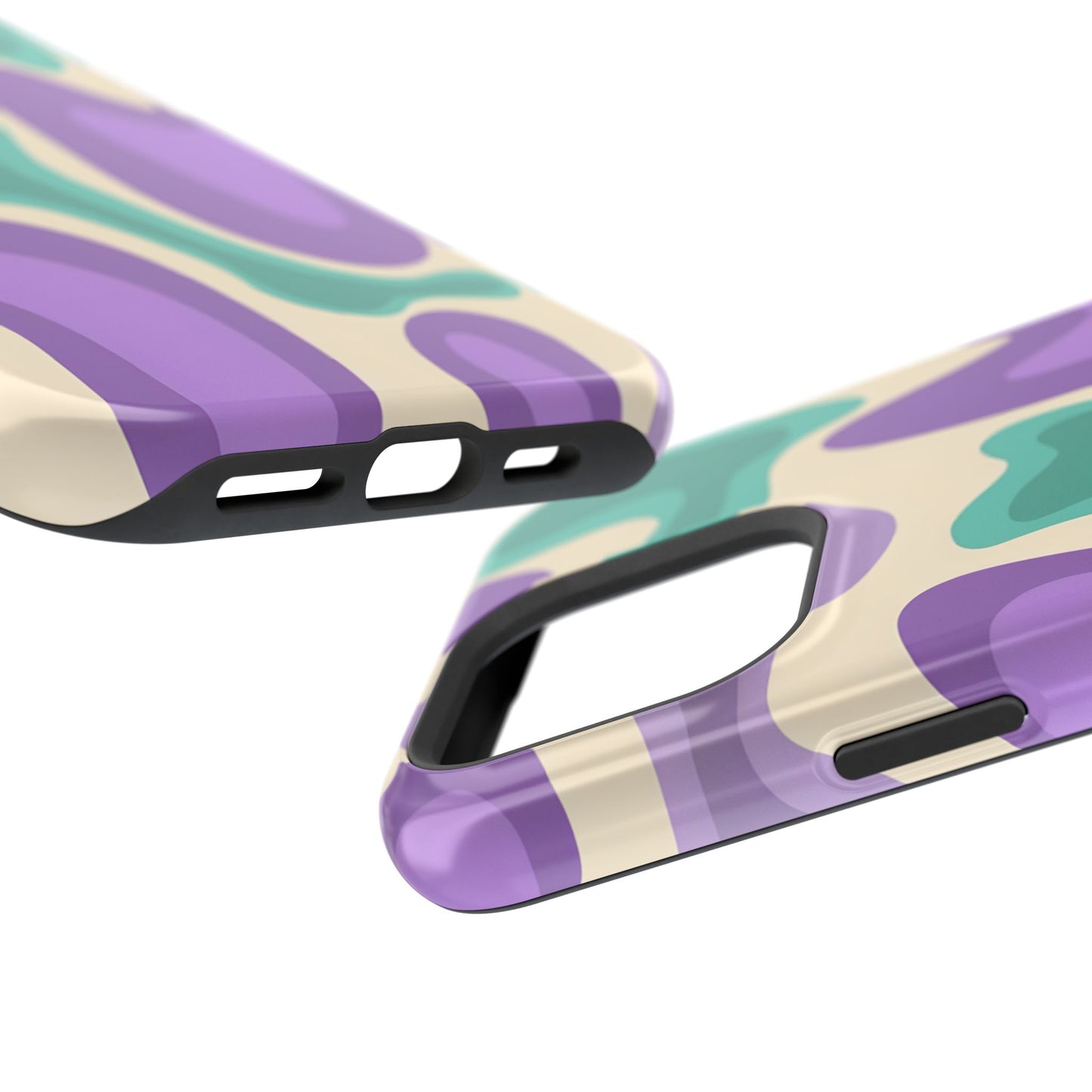 Funky Psychedelic Swirl Phone Case – MagSafe Compatible for iPhone & Samsung Galaxy