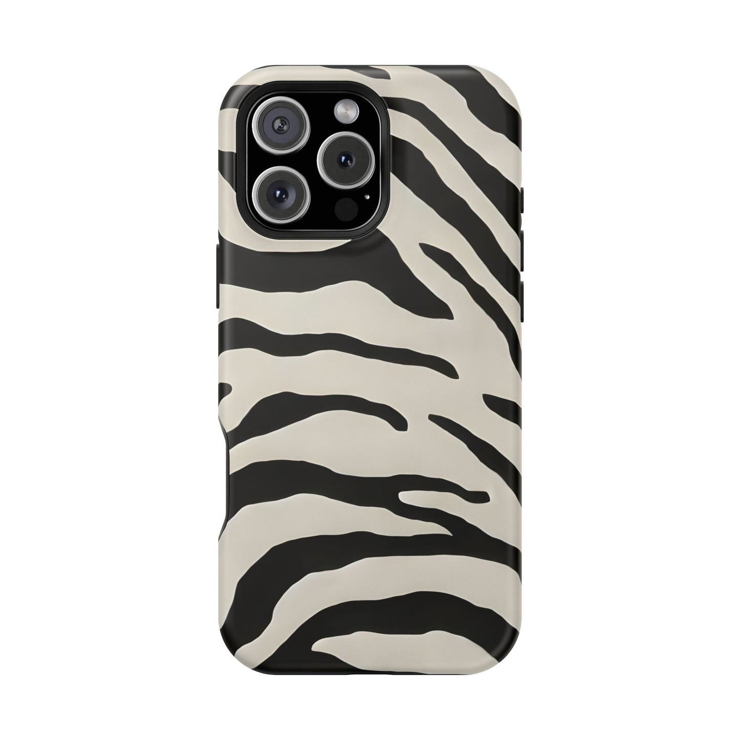 Classic Zebra Stripes Phone Case – MagSafe Compatible for iPhone & Samsung Galaxy