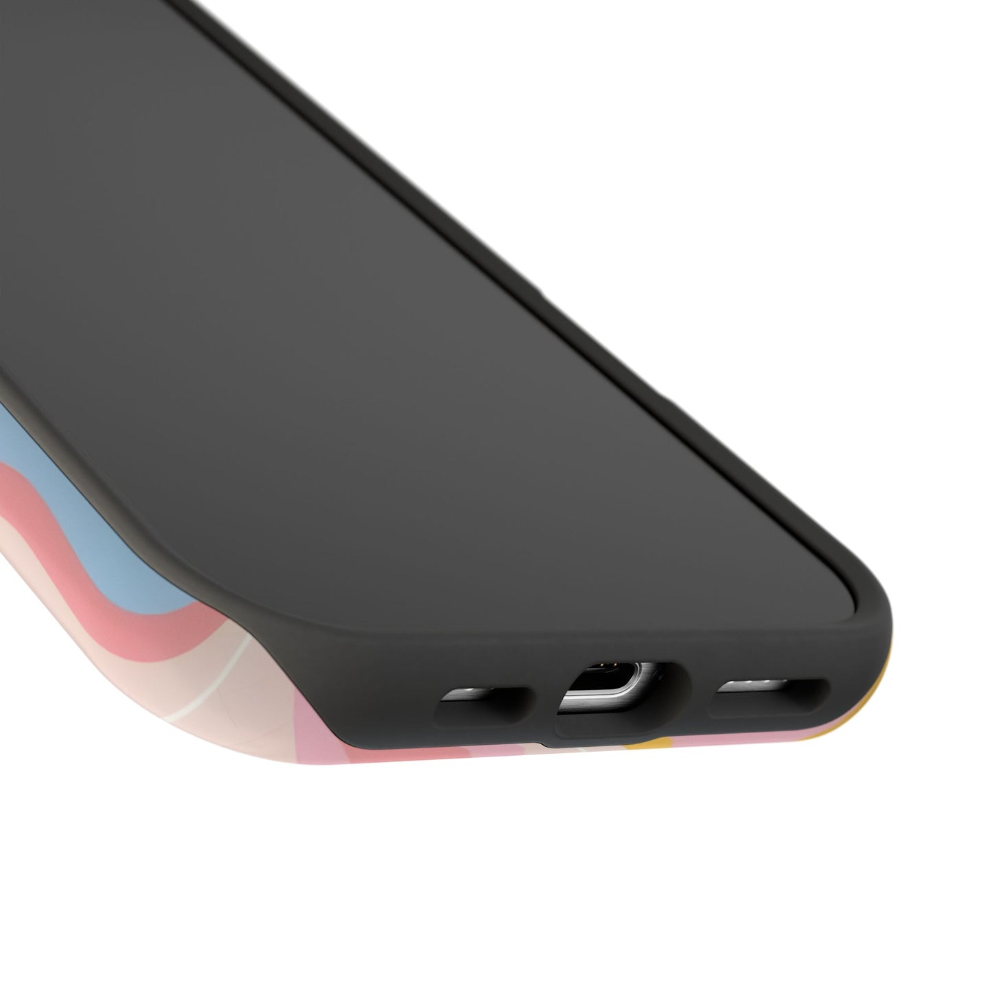 Pastel Dreamy Waves Phone Case – MagSafe Compatible for iPhone & Samsung Galaxy