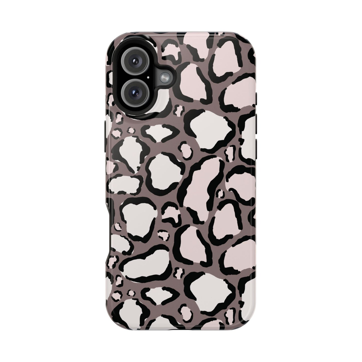 Chic Leopard Print Phone Case – MagSafe Compatible for iPhone & Samsung Galaxy