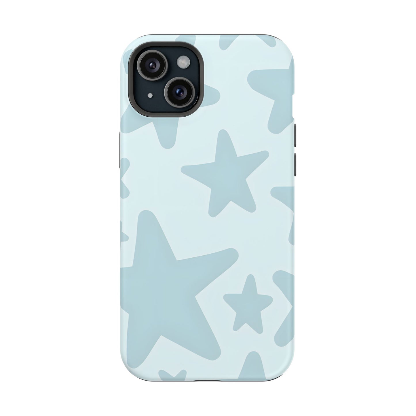 Minimalist Star Pattern Phone Case – MagSafe Compatible for iPhone & Samsung Galaxy