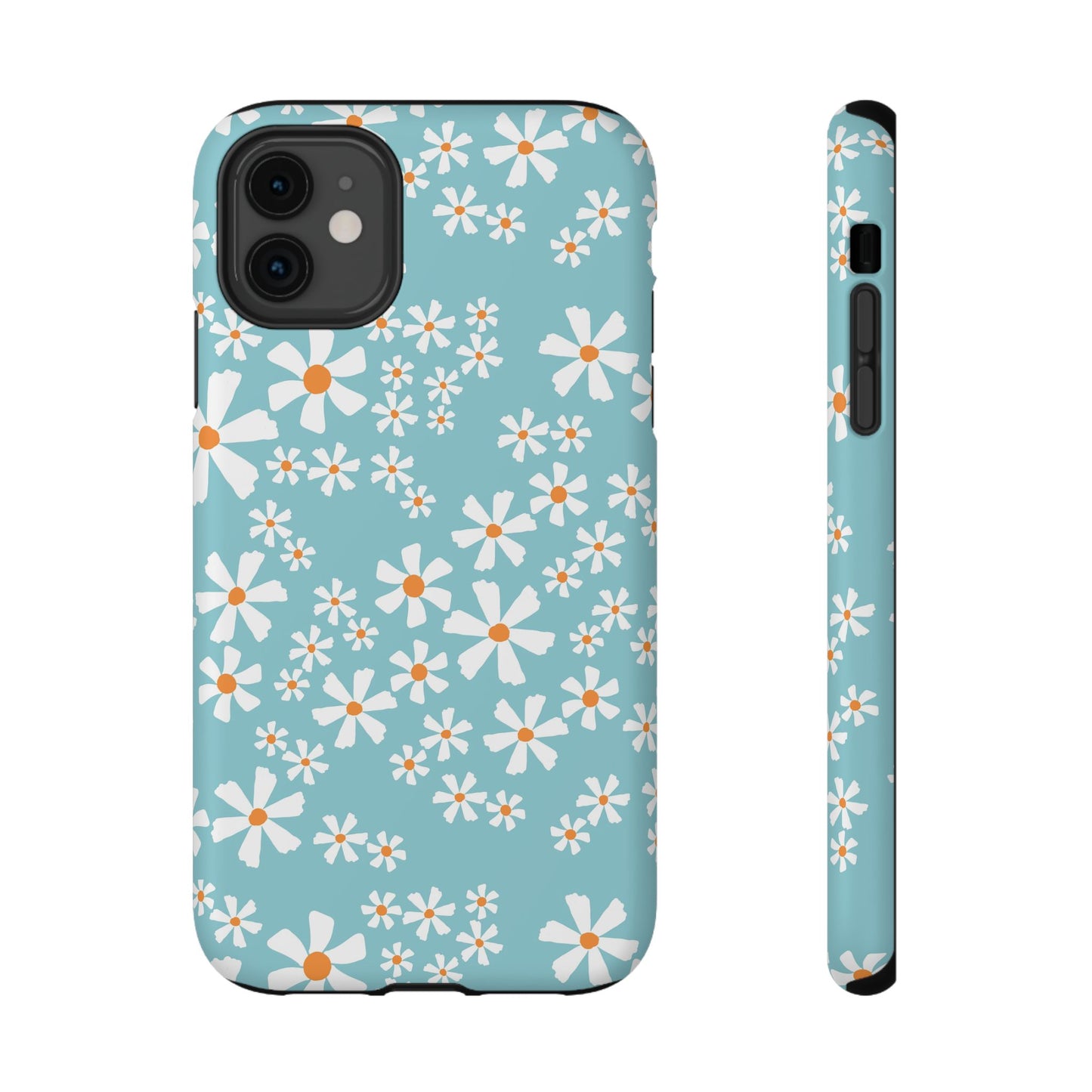 Vintage Daisy Field Phone Case – MagSafe Compatible for iPhone & Samsung Galaxy