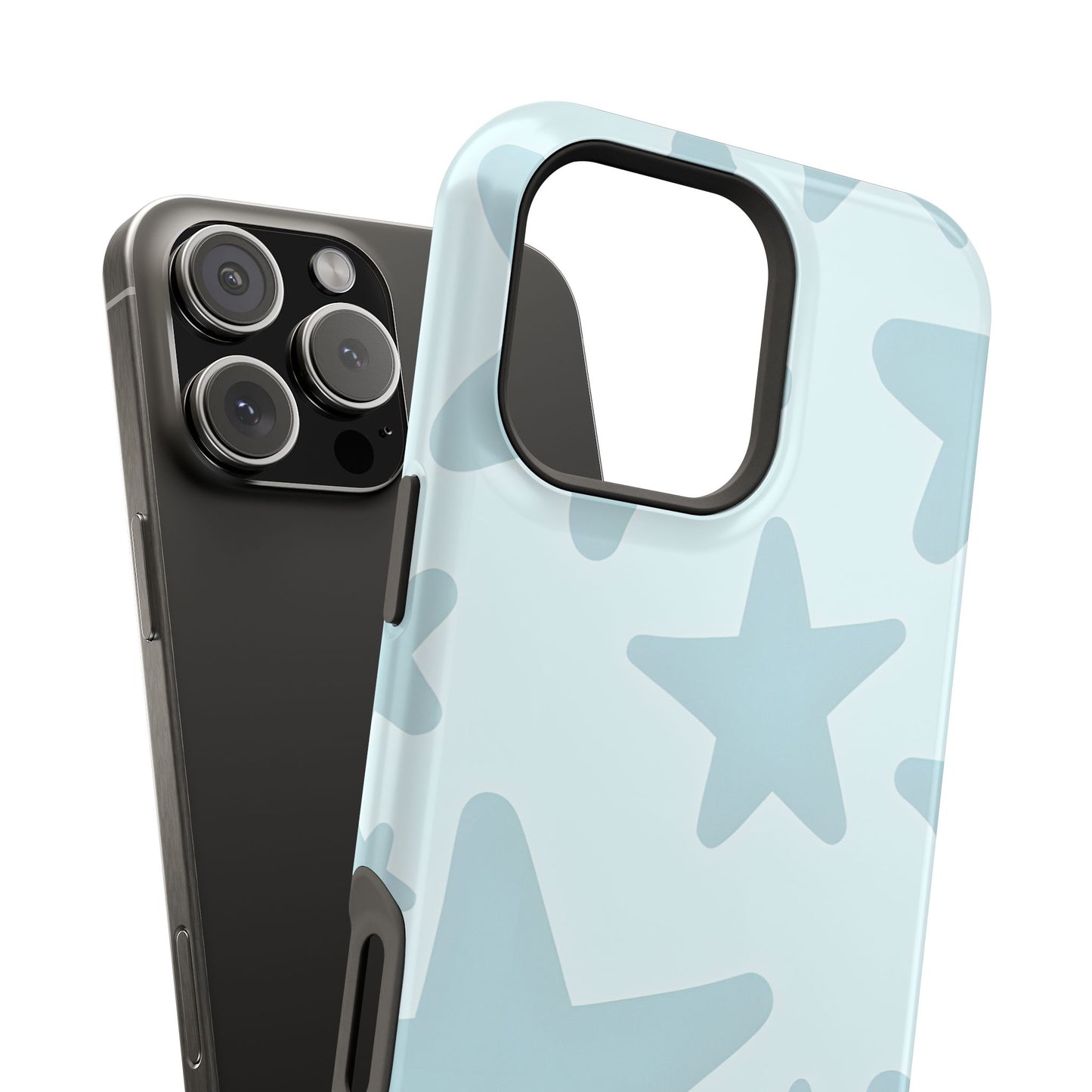 Minimalist Star Pattern Phone Case – MagSafe Compatible for iPhone & Samsung Galaxy