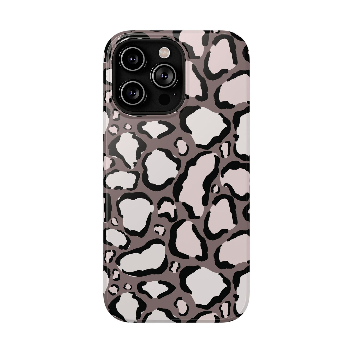 Chic Leopard Print Phone Case – MagSafe Compatible for iPhone & Samsung Galaxy