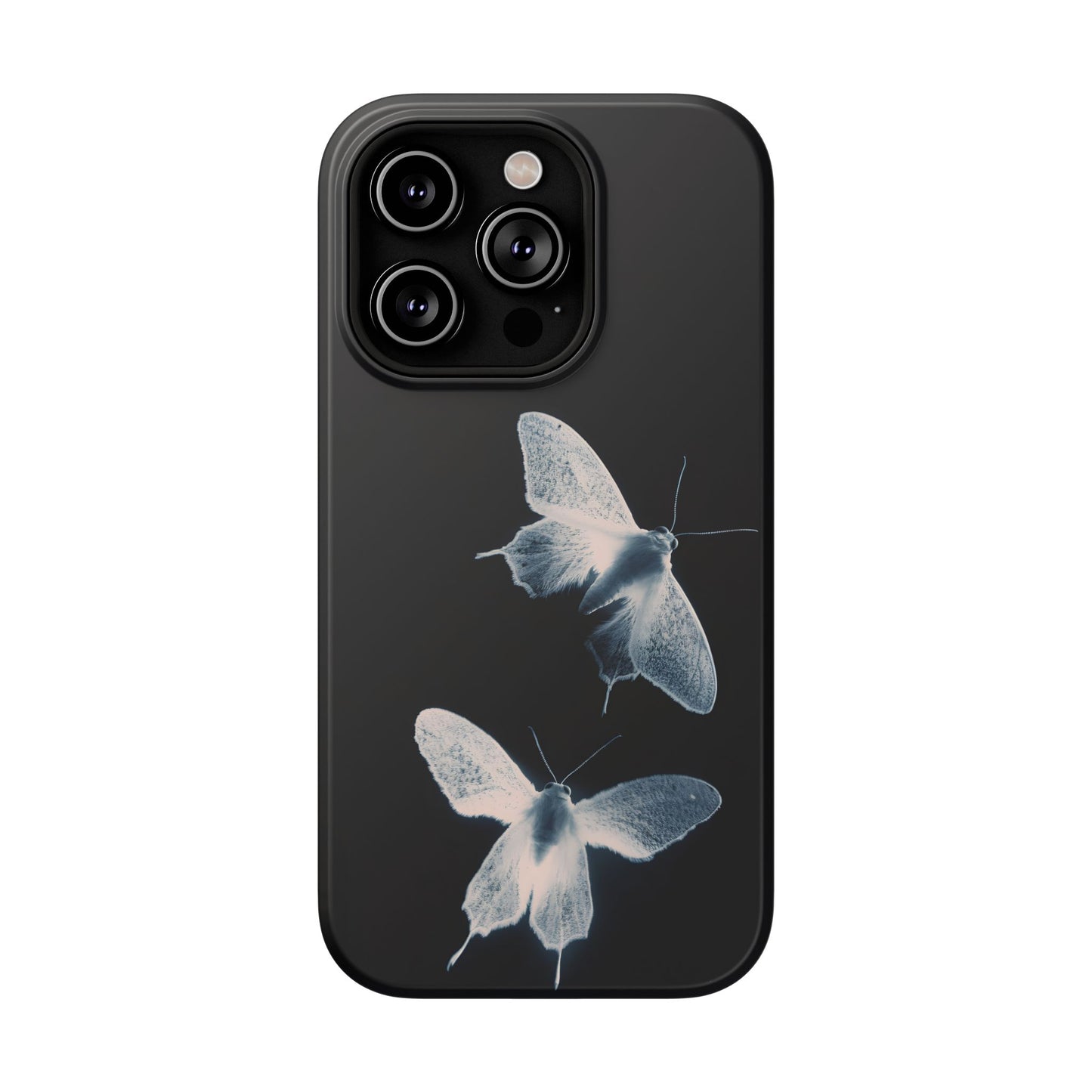 Ethereal Moth Dark Aesthetic Phone Case – MagSafe Compatible for iPhone & Samsung Galaxy