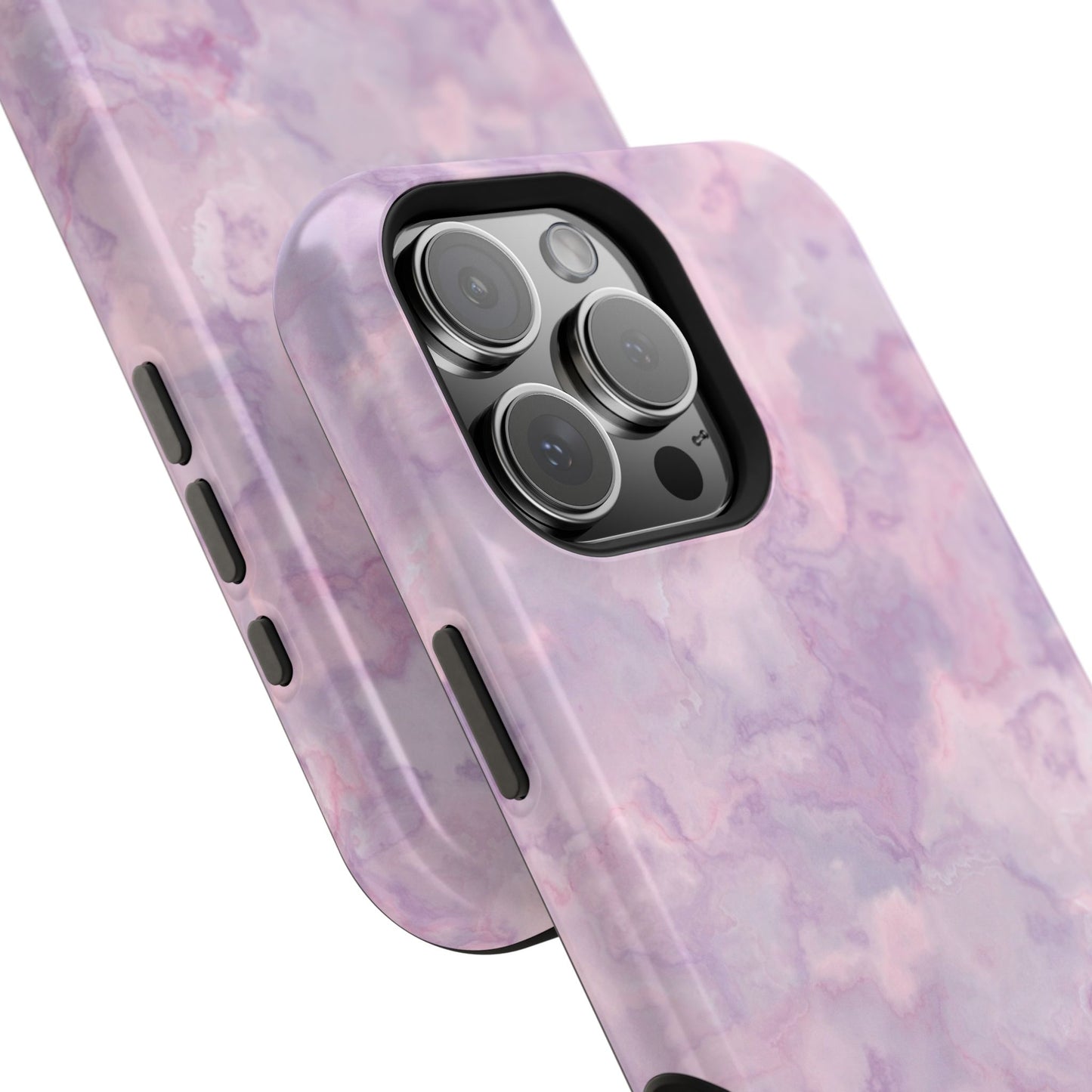 Lavender Dream Marble Phone Case – MagSafe Compatible for iPhone & Samsung Galaxy