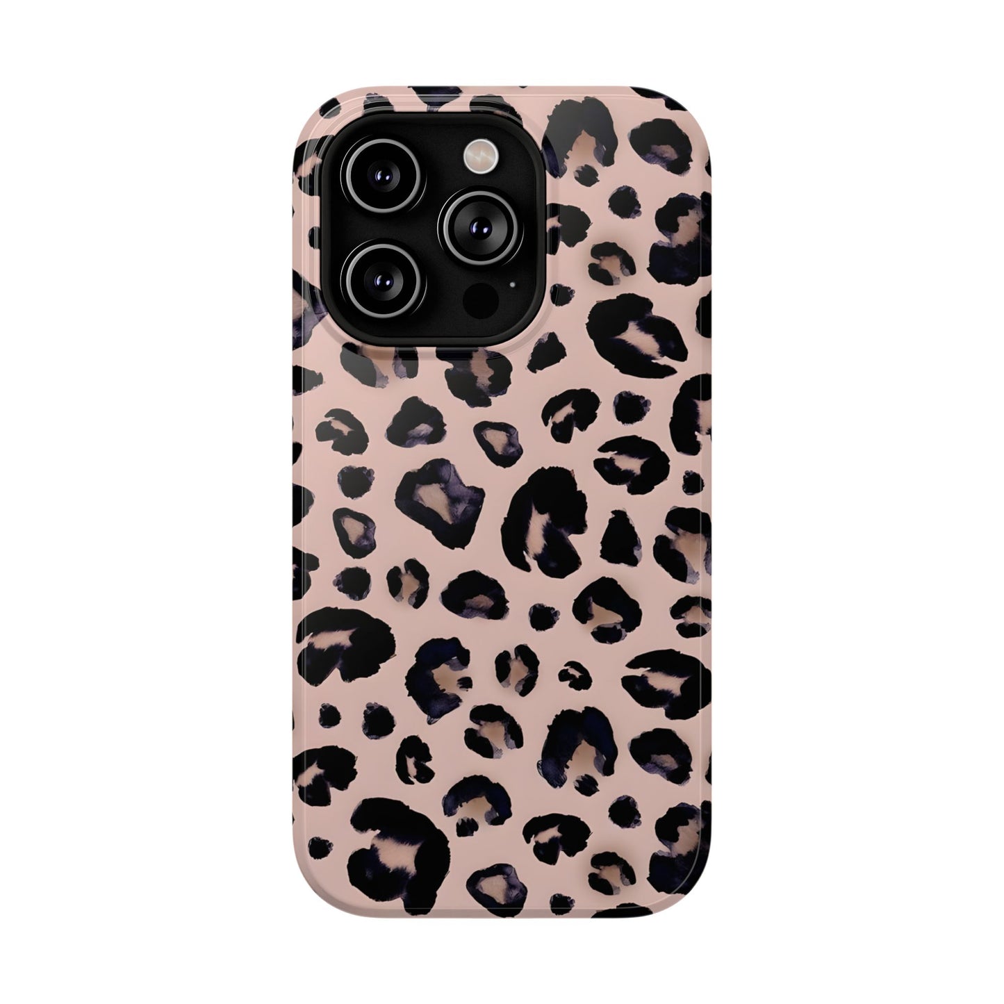 Chic Leopard Print Phone Case – MagSafe Compatible for iPhone & Samsung Galaxy