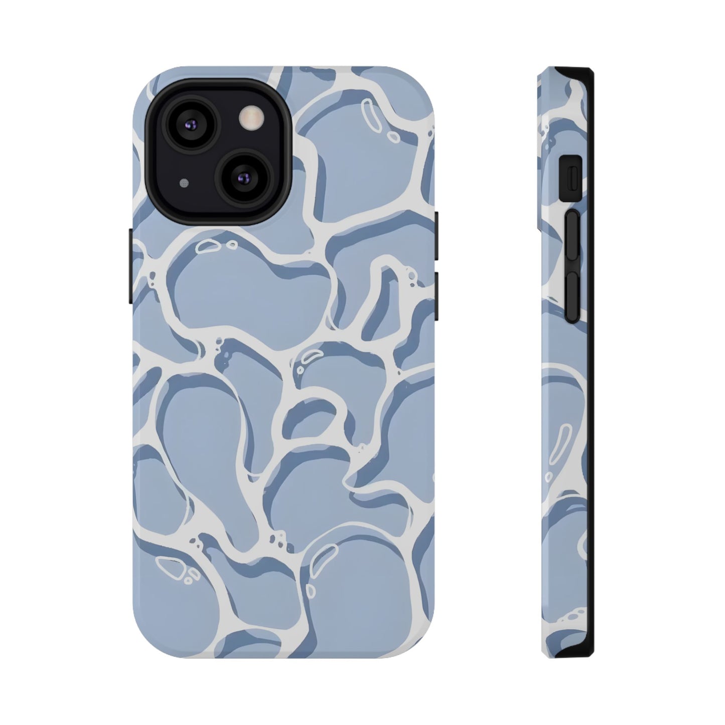 Blue Water Reflection Phone Case – MagSafe Compatible for iPhone & Samsung Galaxy