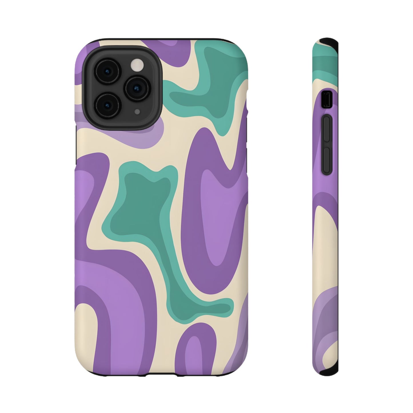 Funky Psychedelic Swirl Phone Case – MagSafe Compatible for iPhone & Samsung Galaxy