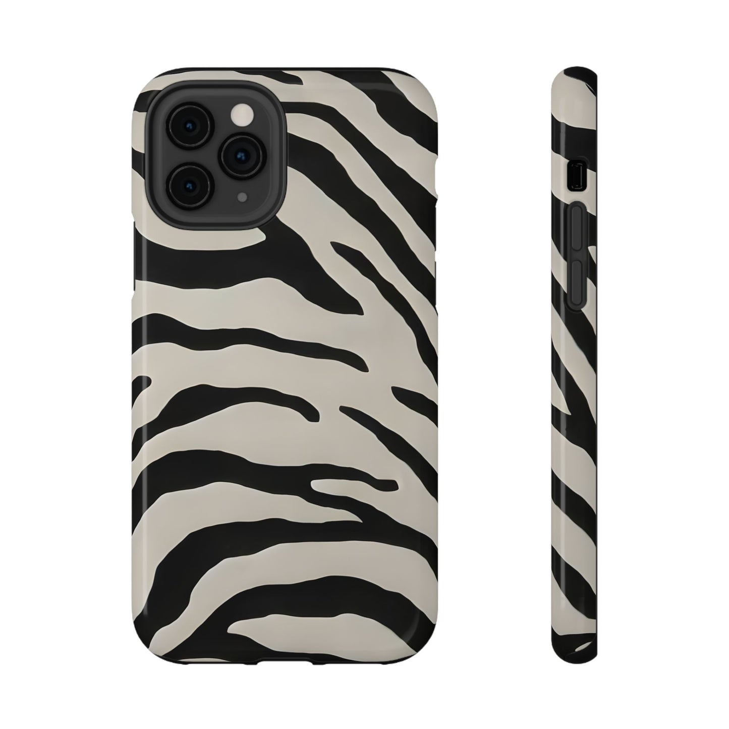 Classic Zebra Stripes Phone Case – MagSafe Compatible for iPhone & Samsung Galaxy
