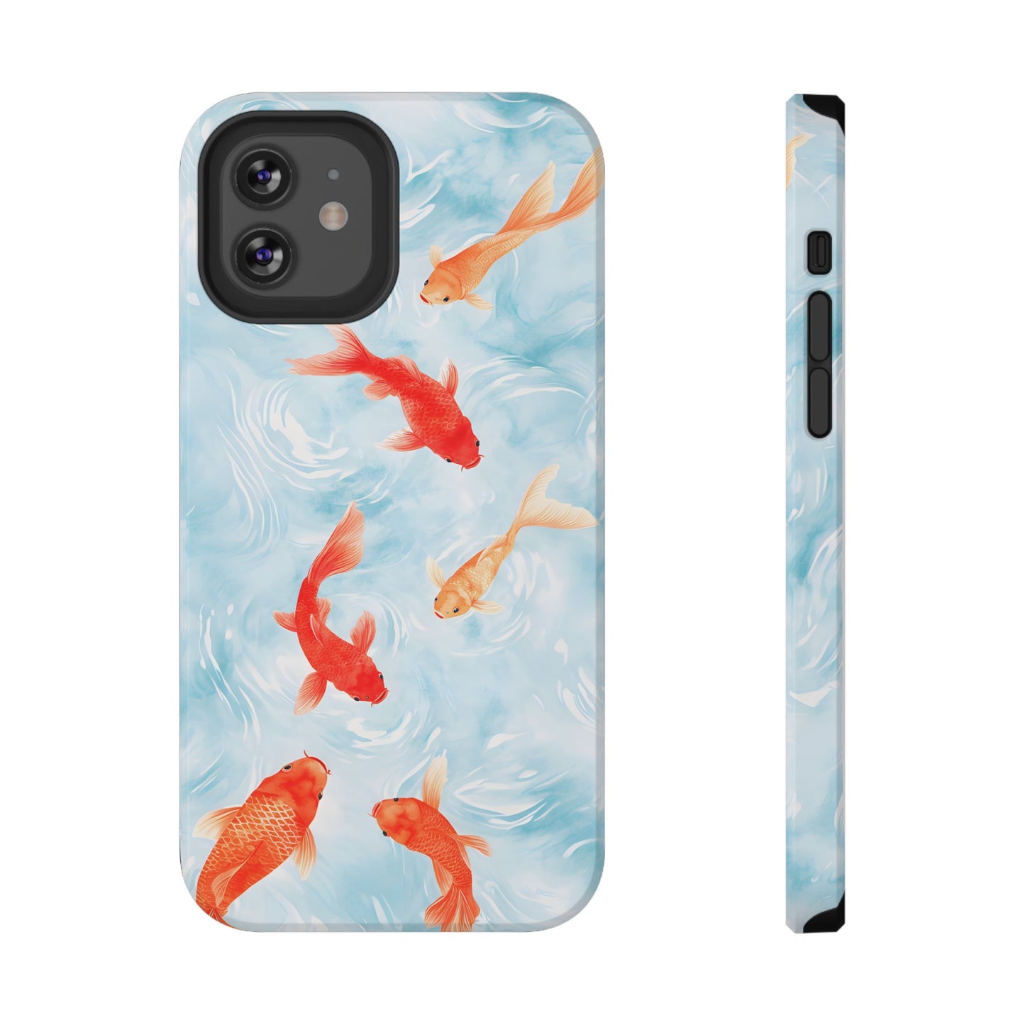 Koi Fish Pond Phone Case – MagSafe Compatible for iPhone & Samsung Galaxy