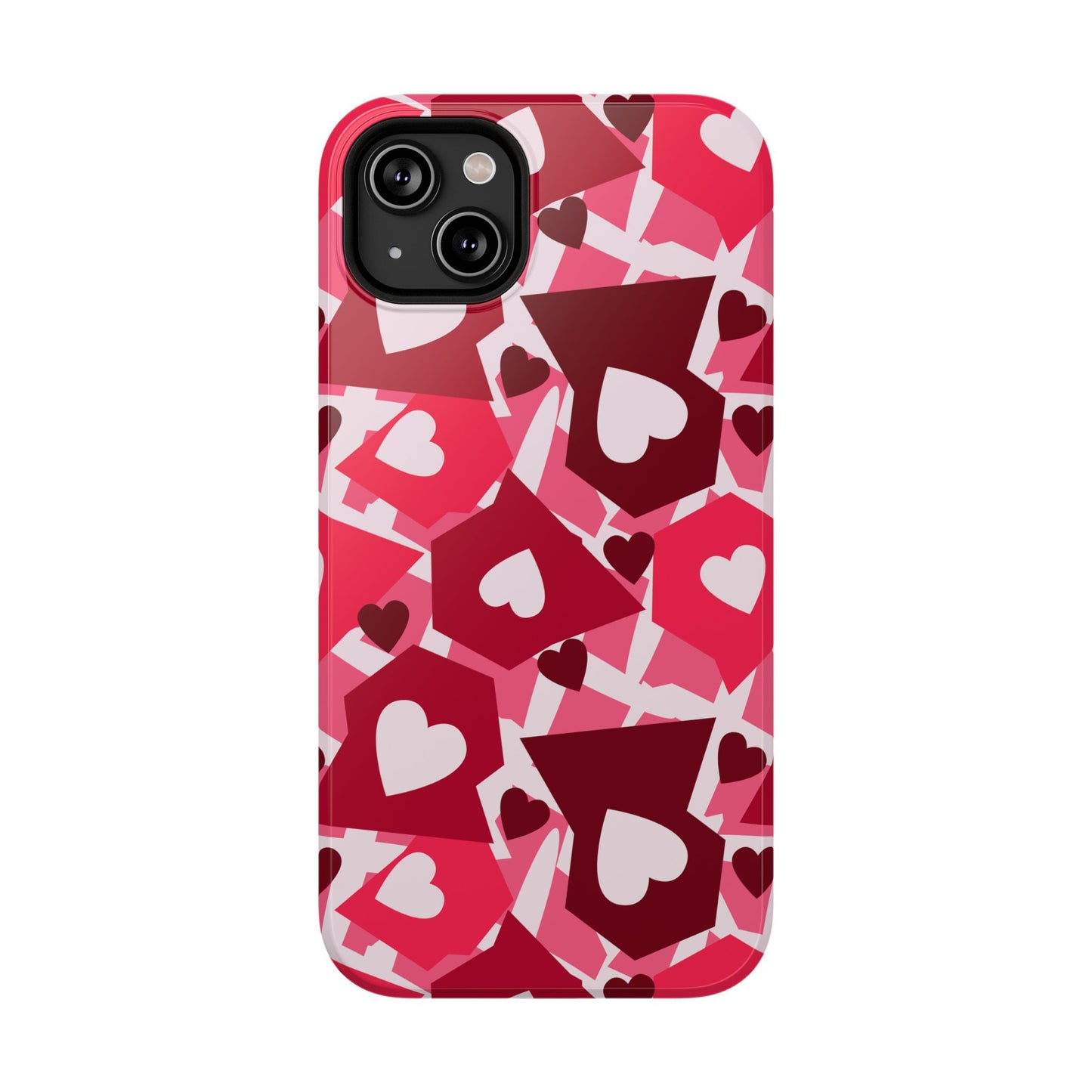 Pink Social Love Icons Phone Case – MagSafe Compatible for iPhone & Samsung Galaxy