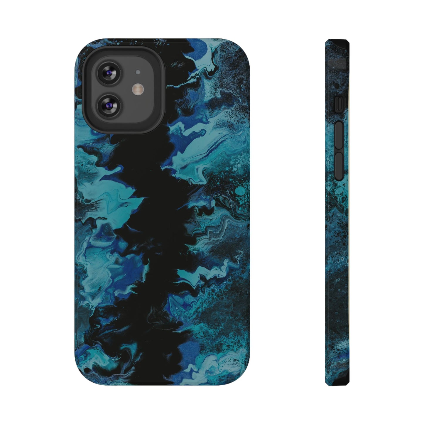 Deep Ocean Swirl Phone Case – MagSafe Compatible for iPhone & Samsung Galaxy