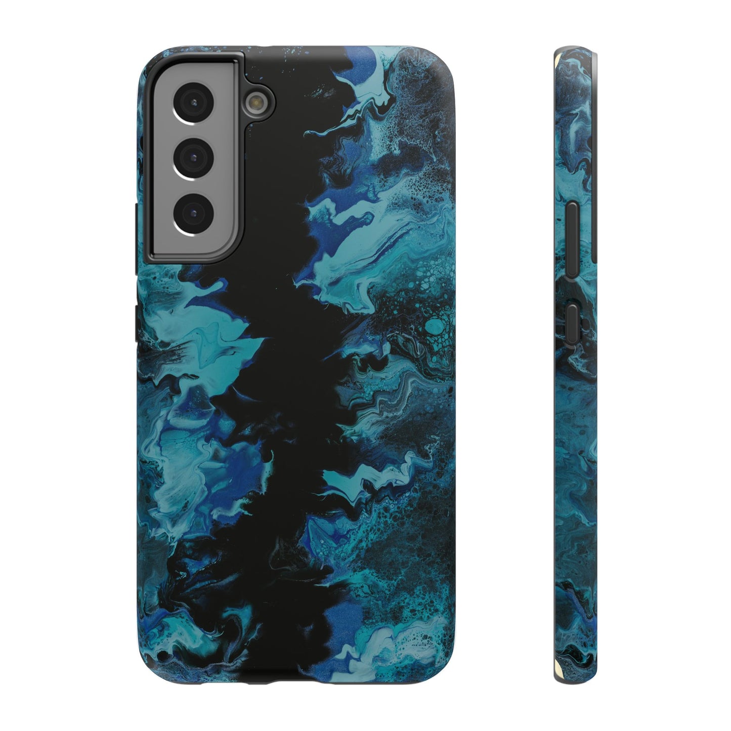 Deep Ocean Swirl Phone Case – MagSafe Compatible for iPhone & Samsung Galaxy