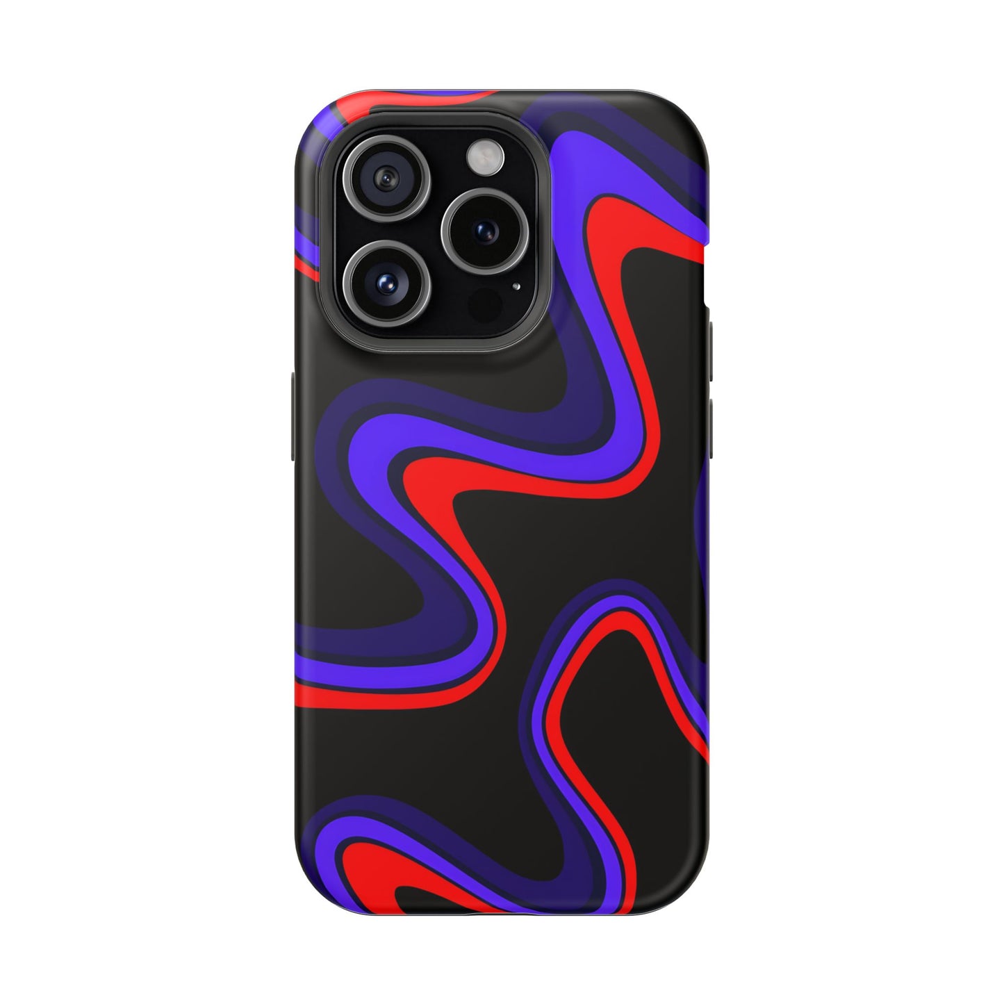 Psychedelic Wave Phone Case – MagSafe Compatible for iPhone & Samsung Galaxy