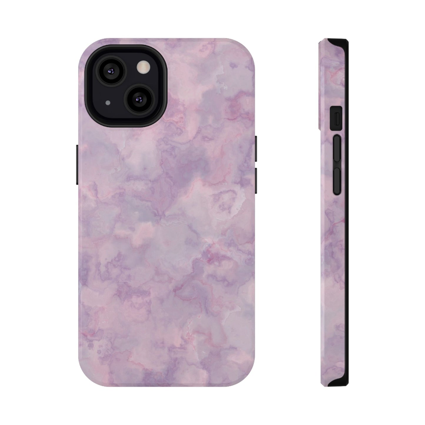 Lavender Dream Marble Phone Case – MagSafe Compatible for iPhone & Samsung Galaxy