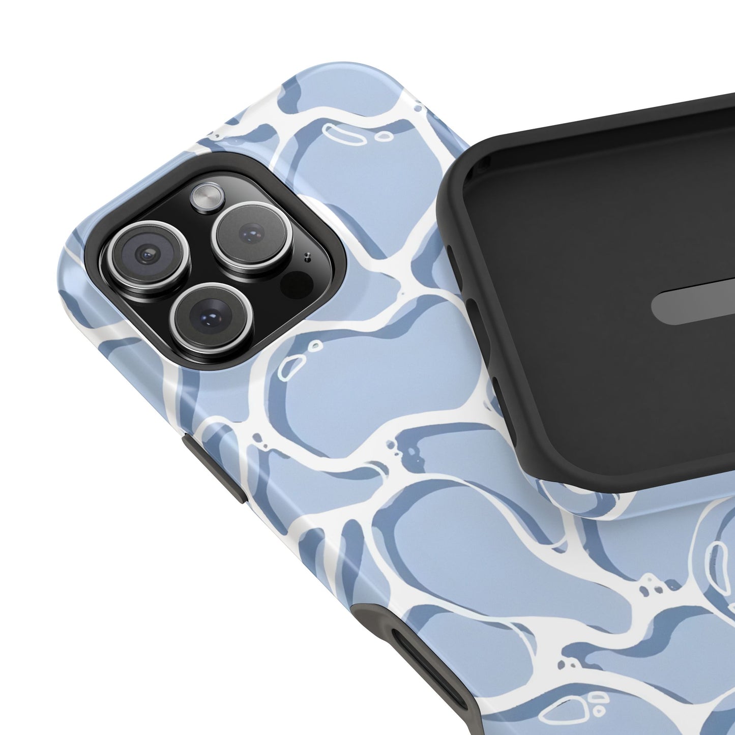 Blue Water Reflection Phone Case – MagSafe Compatible for iPhone & Samsung Galaxy