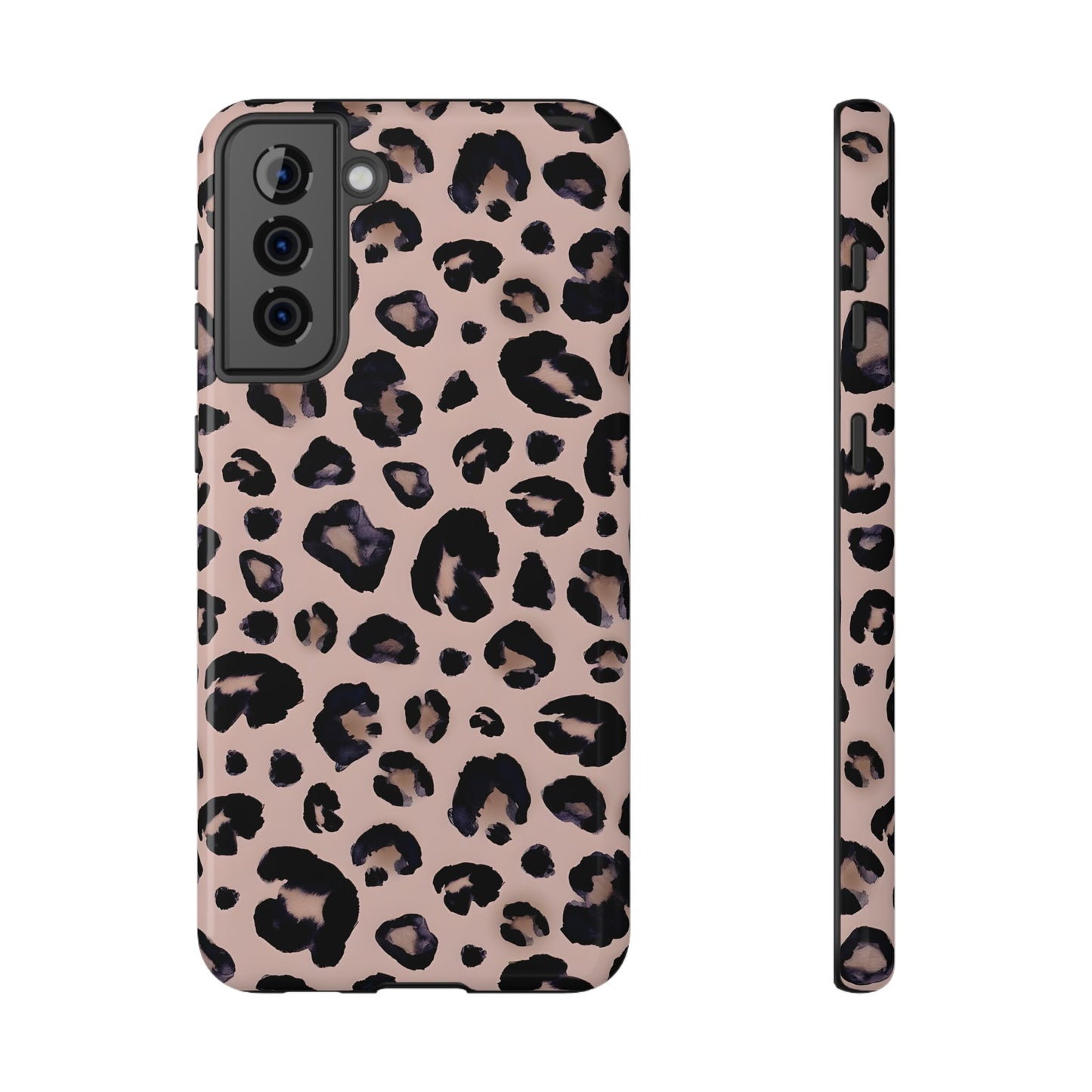 Chic Leopard Print Phone Case – MagSafe Compatible for iPhone & Samsung Galaxy