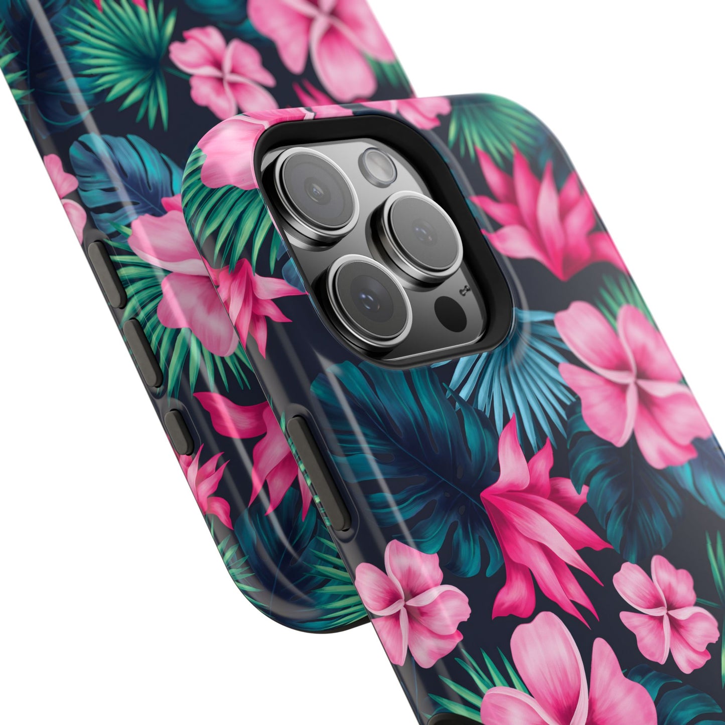 Tropical Paradise Floral Phone Case – MagSafe Compatible for iPhone & Samsung Galaxy