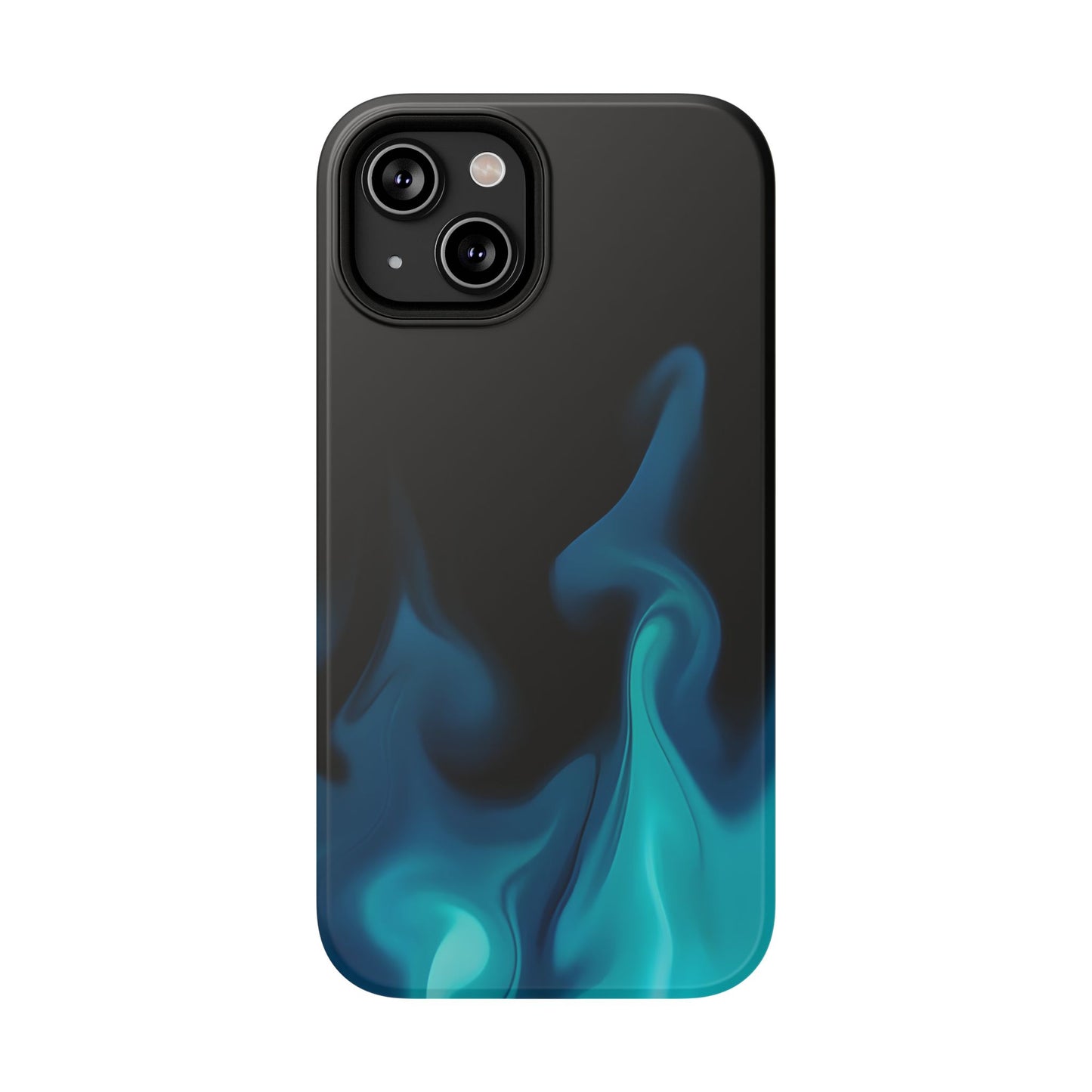 Blue Flame Energy Phone Case – MagSafe Compatible for iPhone & Samsung Galaxy