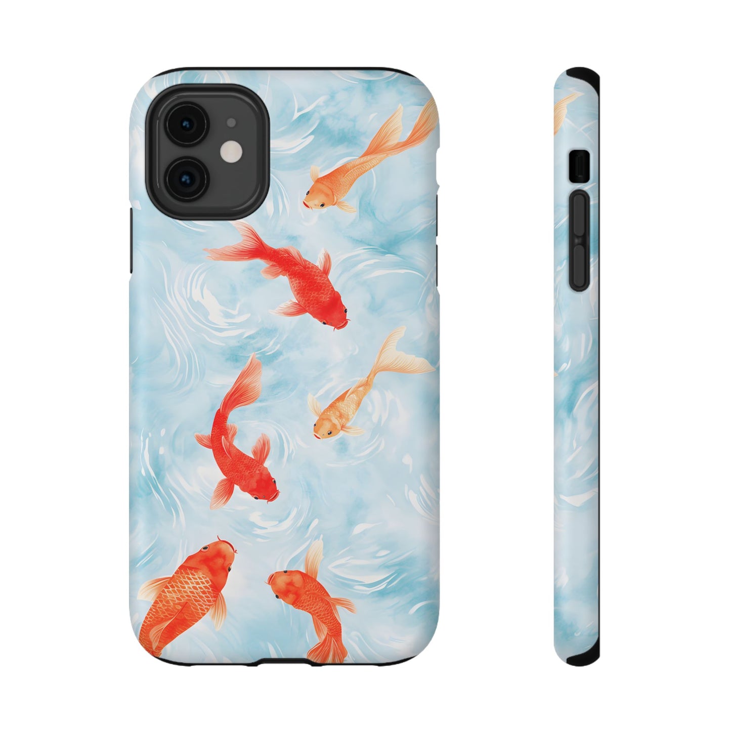Koi Fish Pond Phone Case – MagSafe Compatible for iPhone & Samsung Galaxy