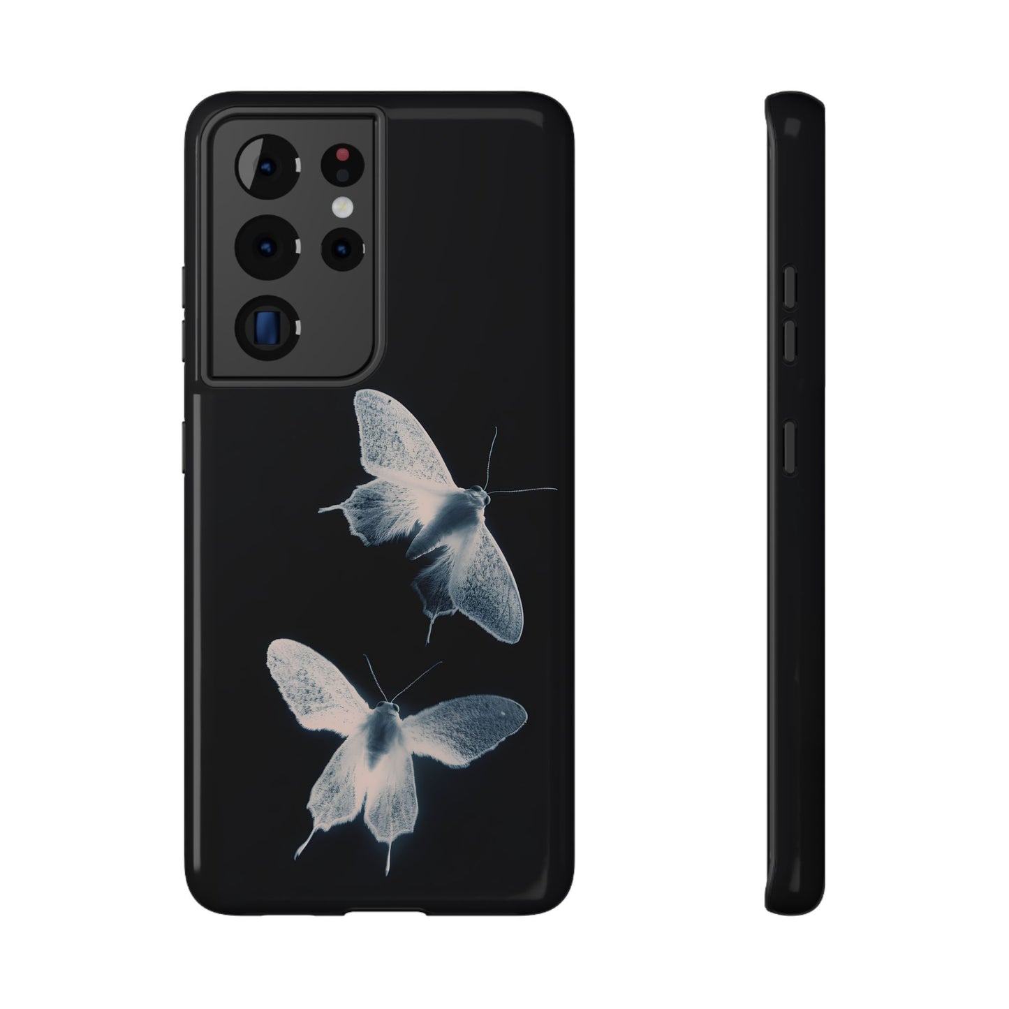 Ethereal Moth Dark Aesthetic Phone Case – MagSafe Compatible for iPhone & Samsung Galaxy