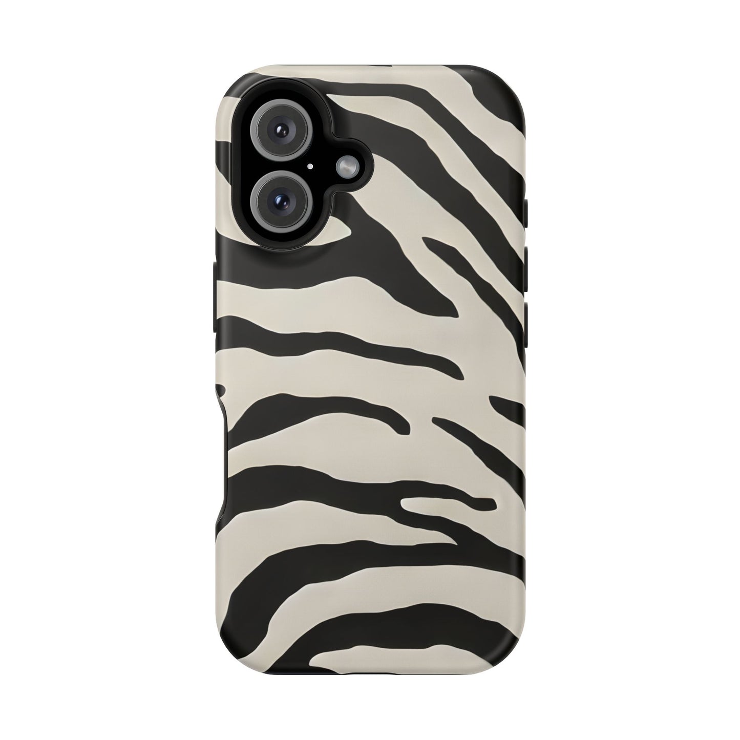Classic Zebra Stripes Phone Case – MagSafe Compatible for iPhone & Samsung Galaxy