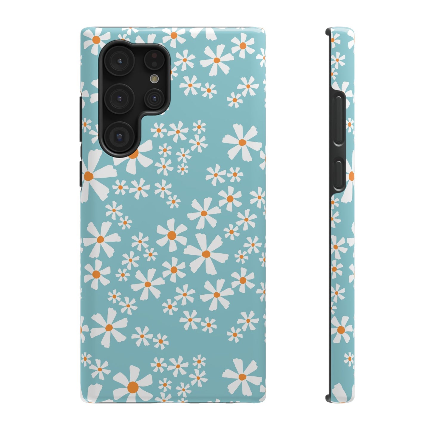 Vintage Daisy Field Phone Case – MagSafe Compatible for iPhone & Samsung Galaxy