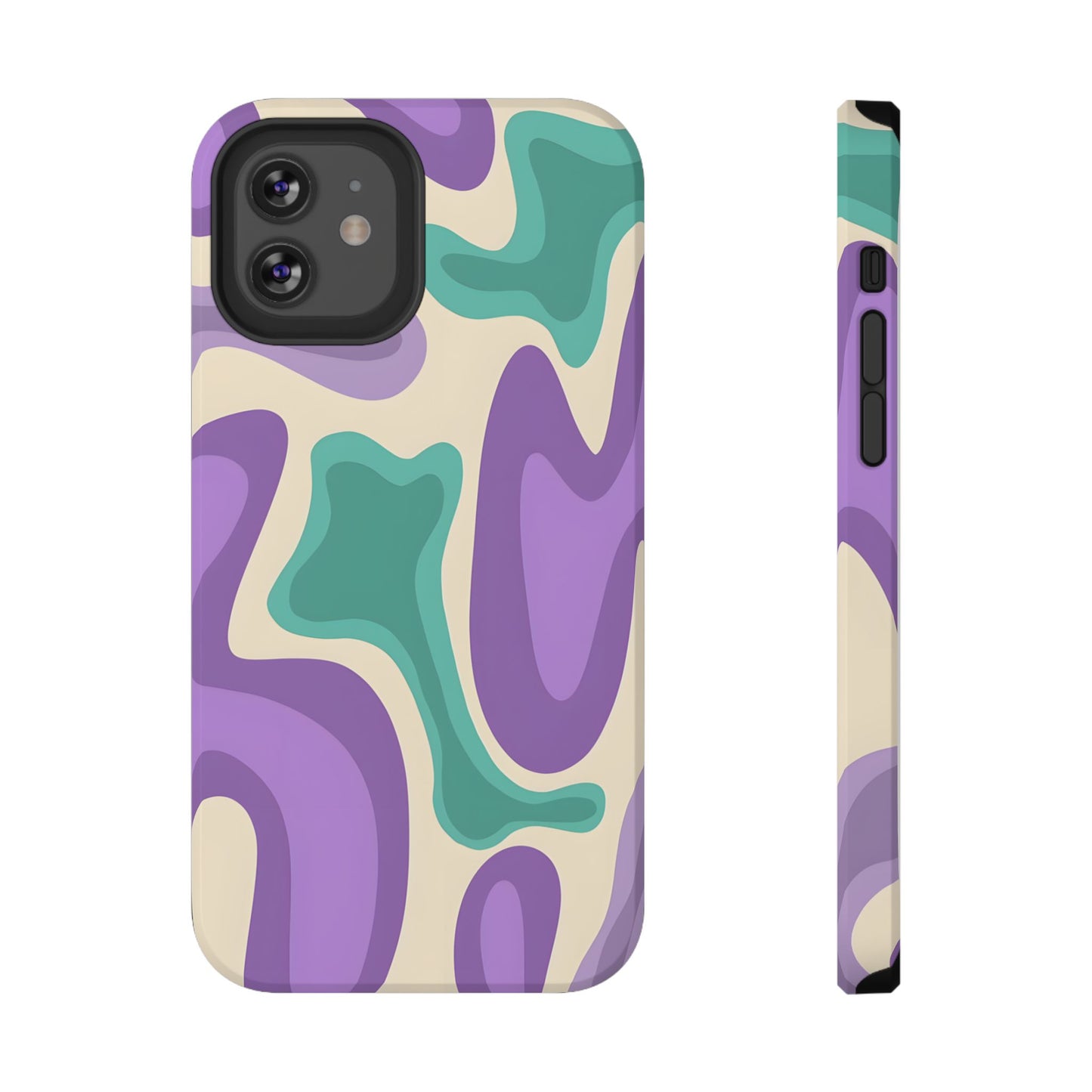 Funky Psychedelic Swirl Phone Case – MagSafe Compatible for iPhone & Samsung Galaxy