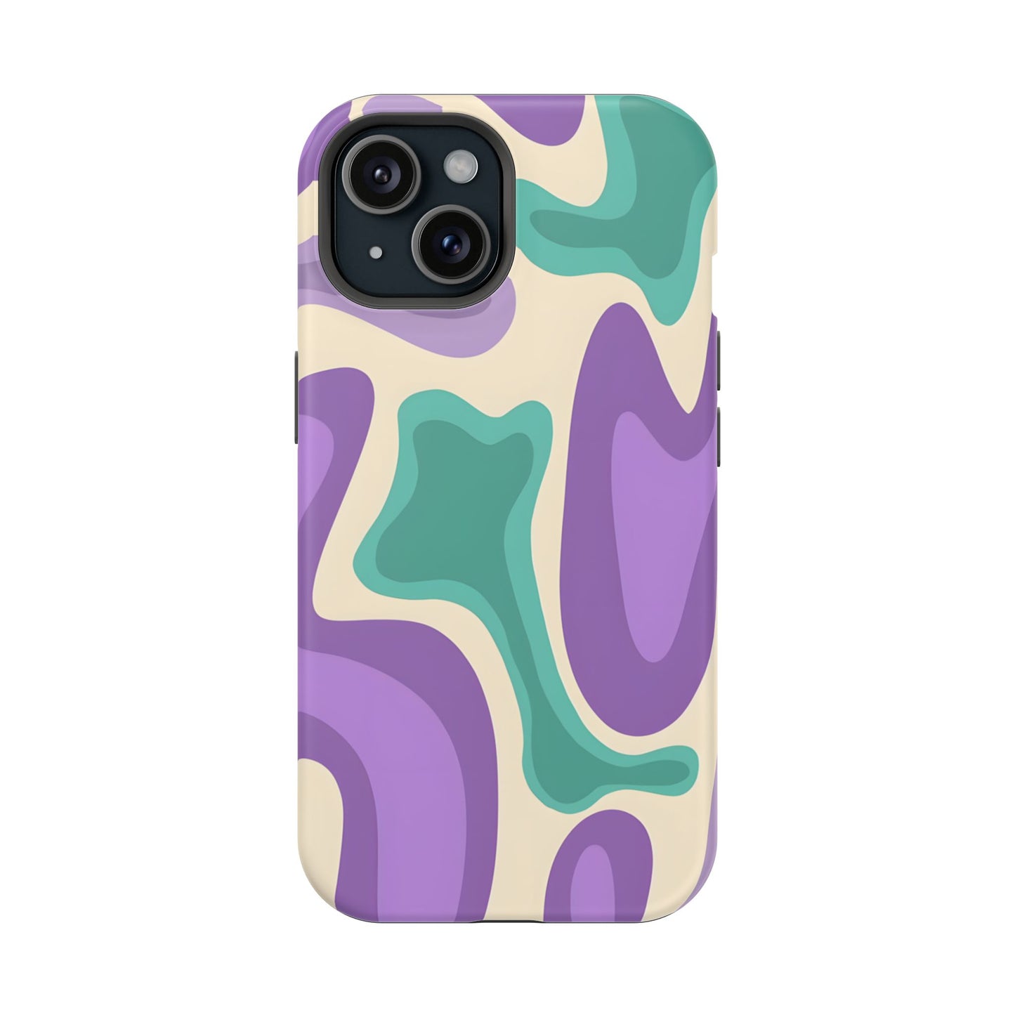 Funky Psychedelic Swirl Phone Case – MagSafe Compatible for iPhone & Samsung Galaxy
