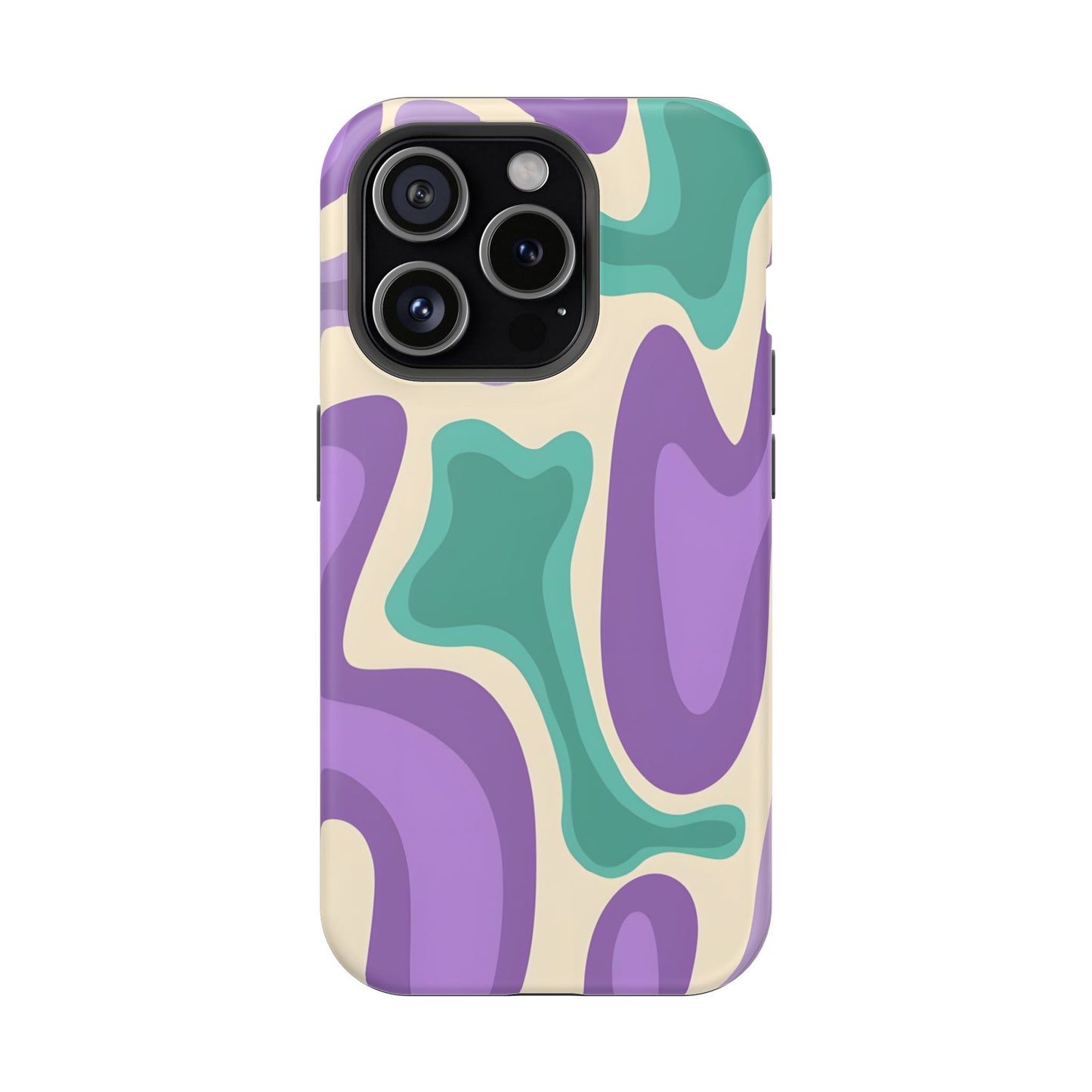 Funky Psychedelic Swirl Phone Case – MagSafe Compatible for iPhone & Samsung Galaxy