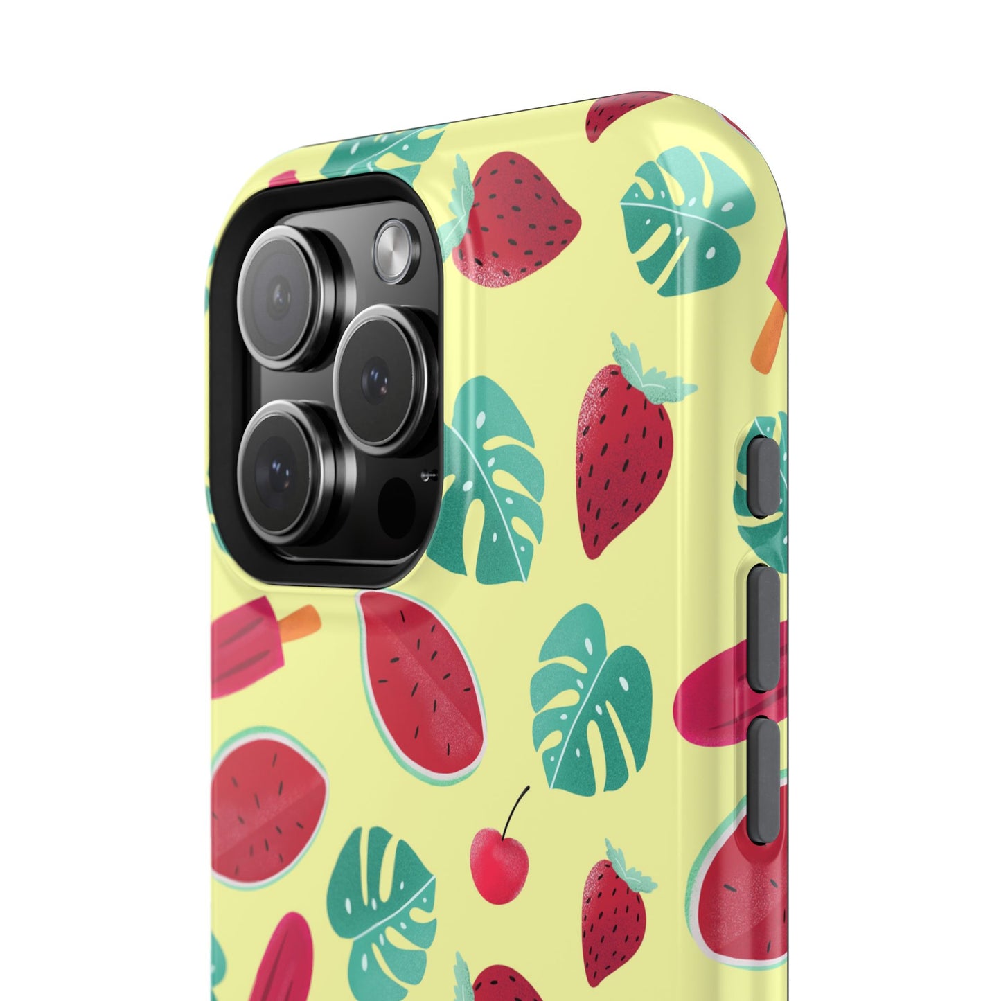 Tropical Summer Fruits Phone Case – MagSafe Compatible for iPhone & Samsung Galaxy