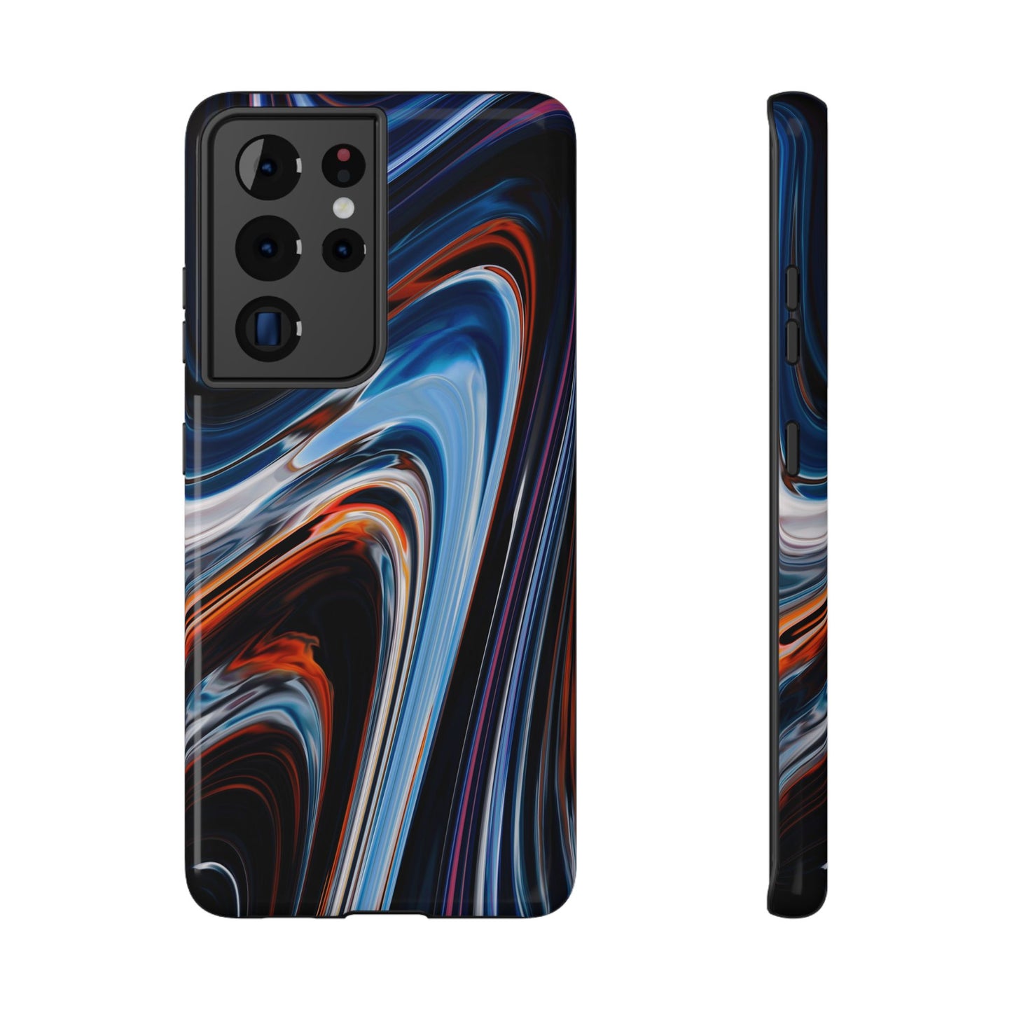 Vibrant Swirl Energy Phone Case – MagSafe Compatible for iPhone & Samsung Galaxy