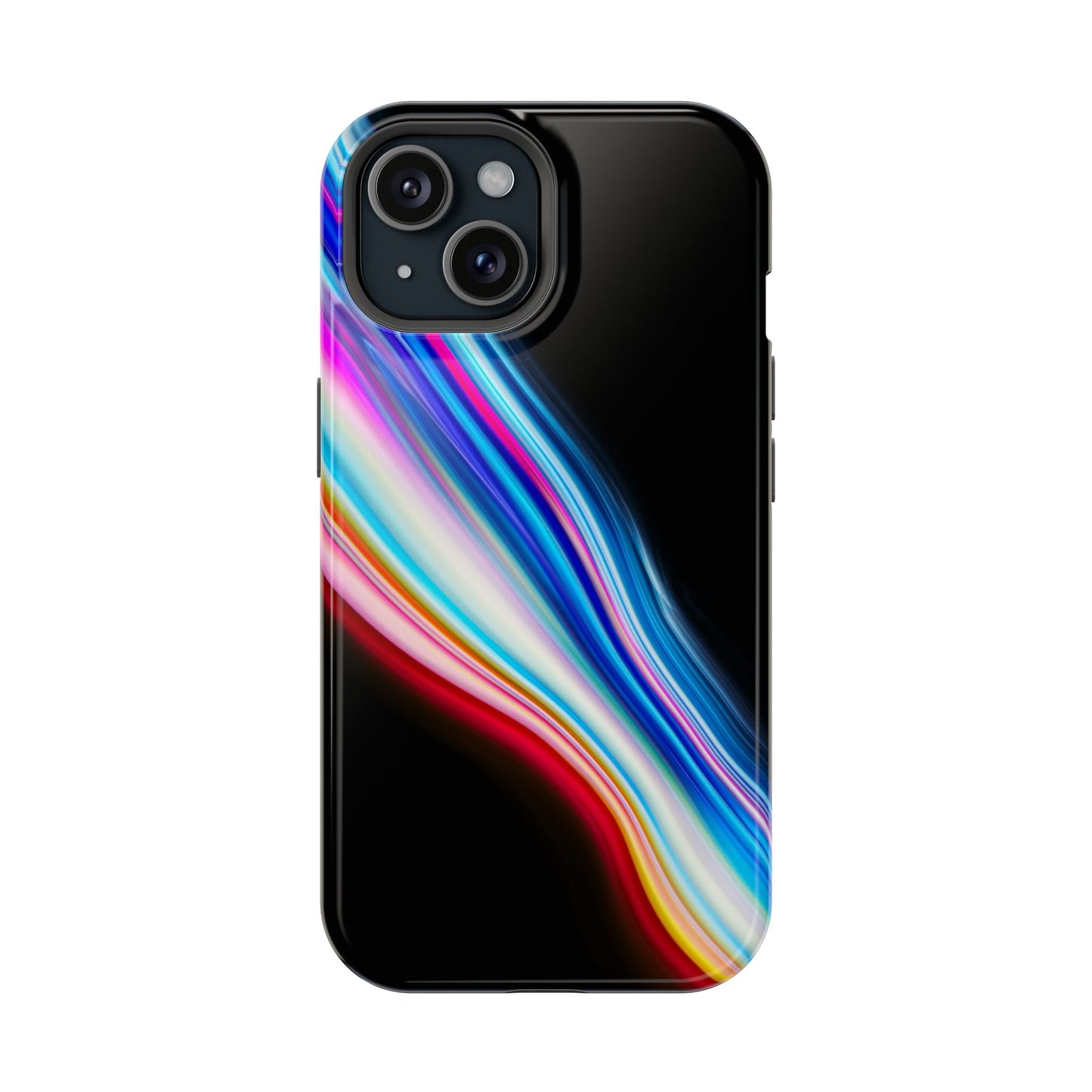 Neon Light Streak Phone Case – MagSafe Compatible for iPhone & Samsung Galaxy