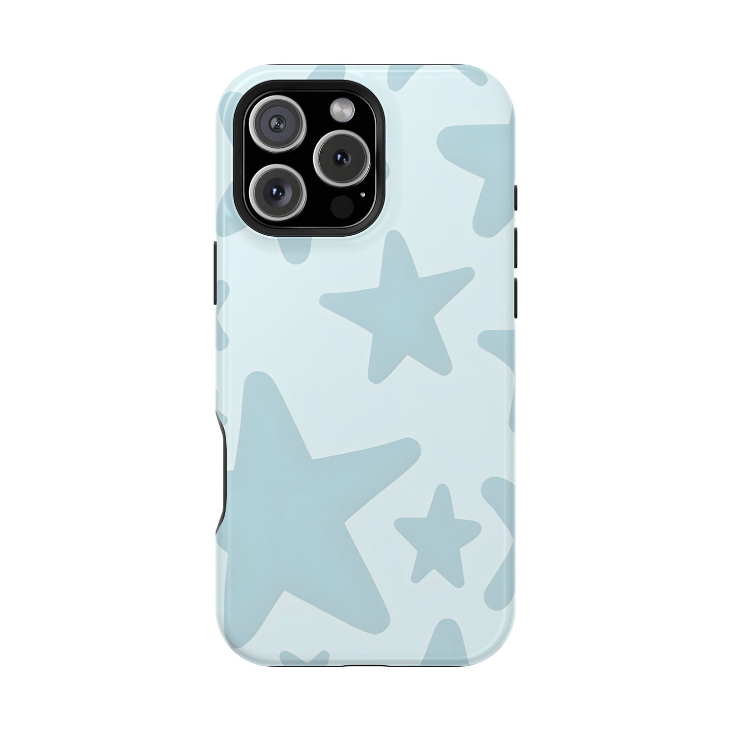 Minimalist Star Pattern Phone Case – MagSafe Compatible for iPhone & Samsung Galaxy