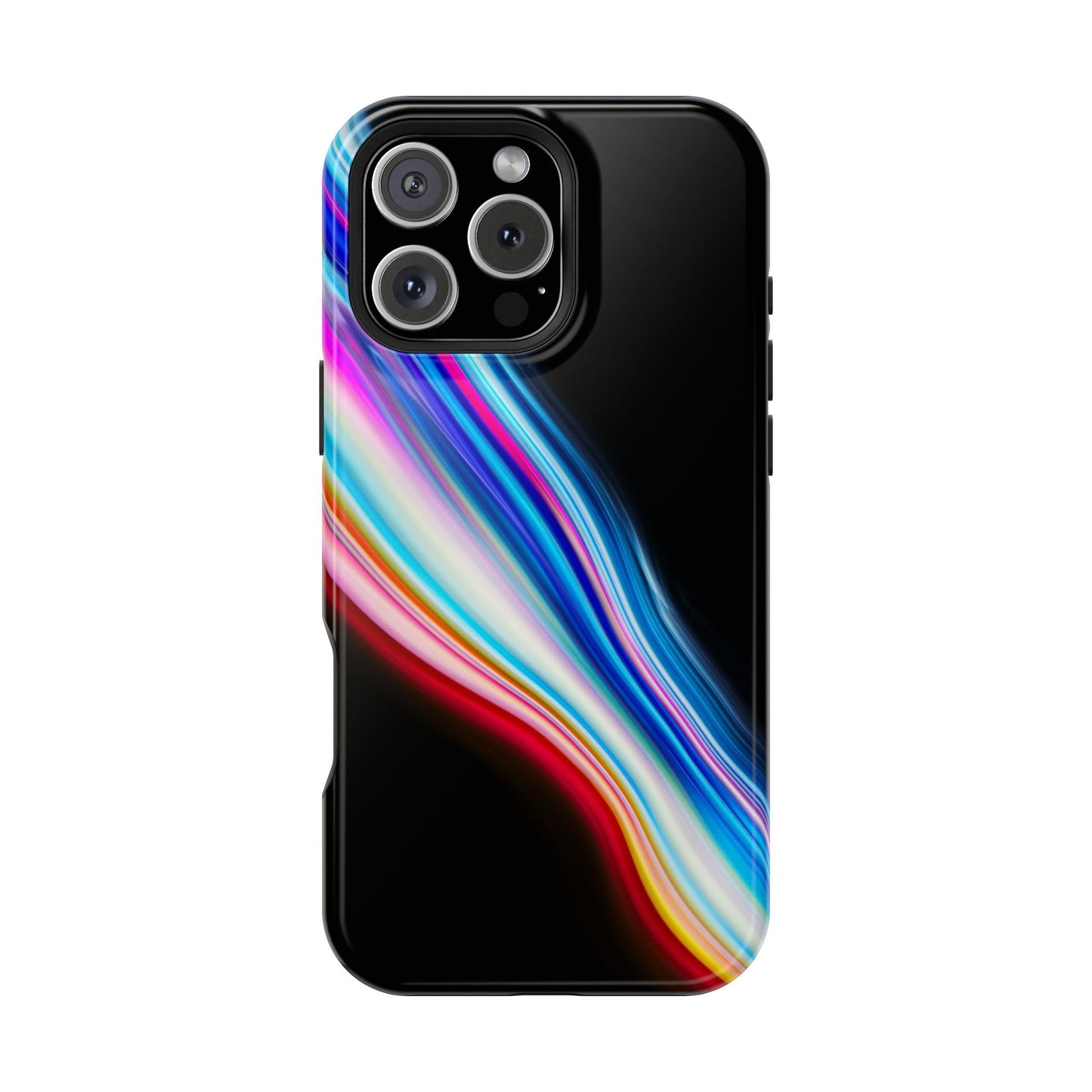 Neon Light Streak Phone Case – MagSafe Compatible for iPhone & Samsung Galaxy