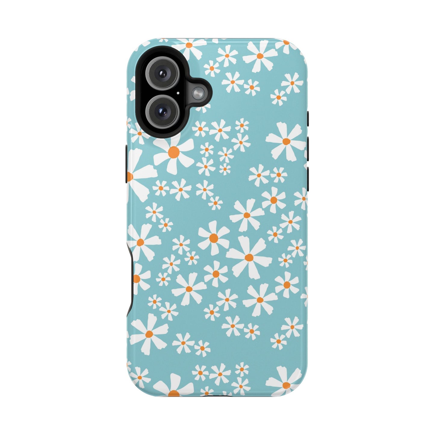 Vintage Daisy Field Phone Case – MagSafe Compatible for iPhone & Samsung Galaxy
