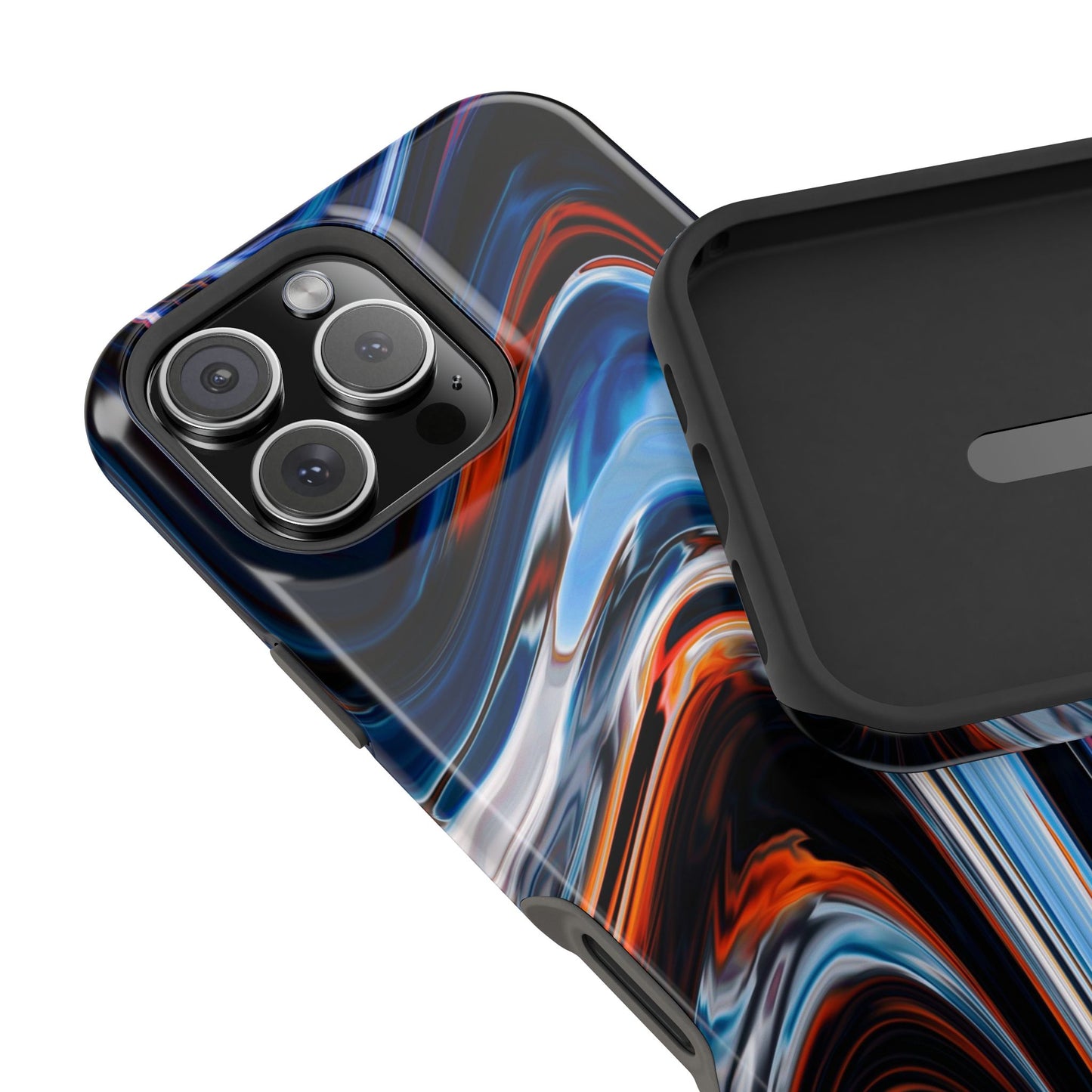 Vibrant Swirl Energy Phone Case – MagSafe Compatible for iPhone & Samsung Galaxy