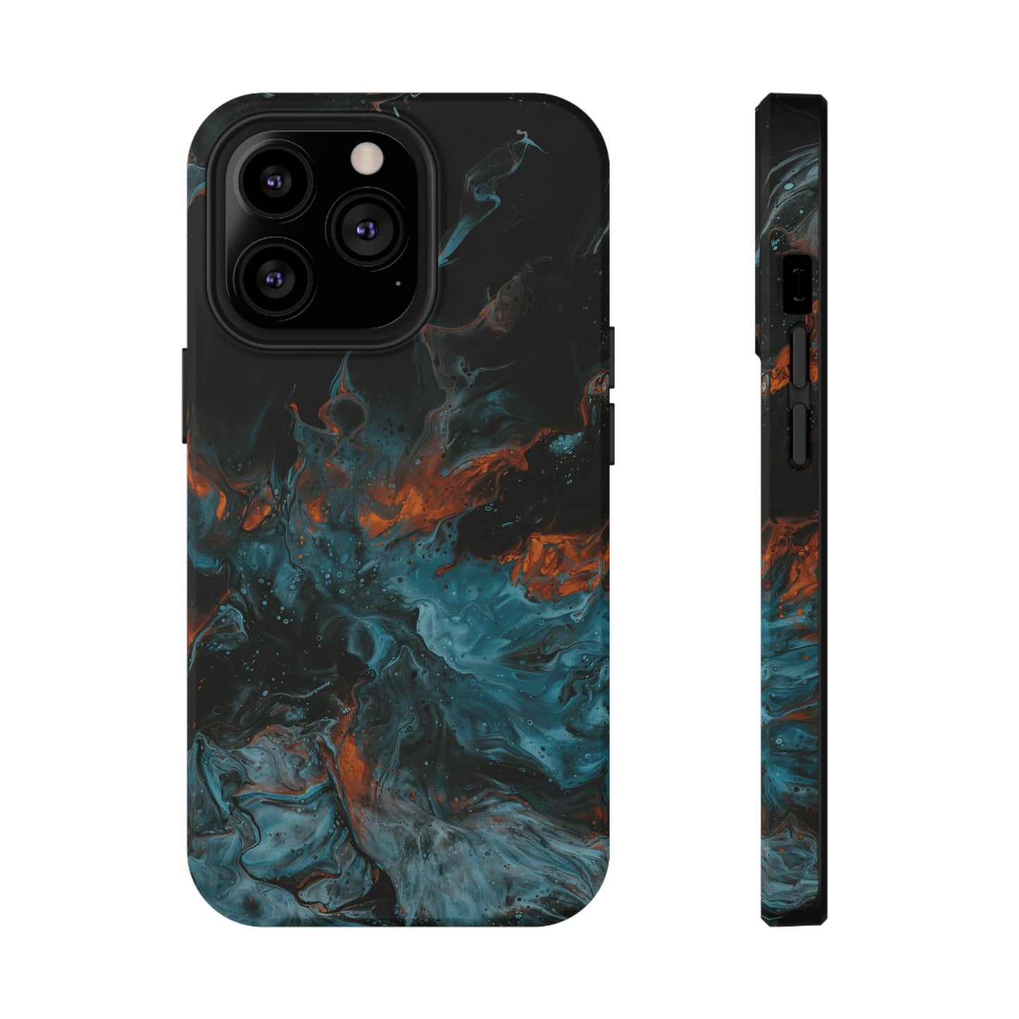 Cosmic Swirl Abstract Phone Case – MagSafe Compatible for iPhone & Samsung Galaxy