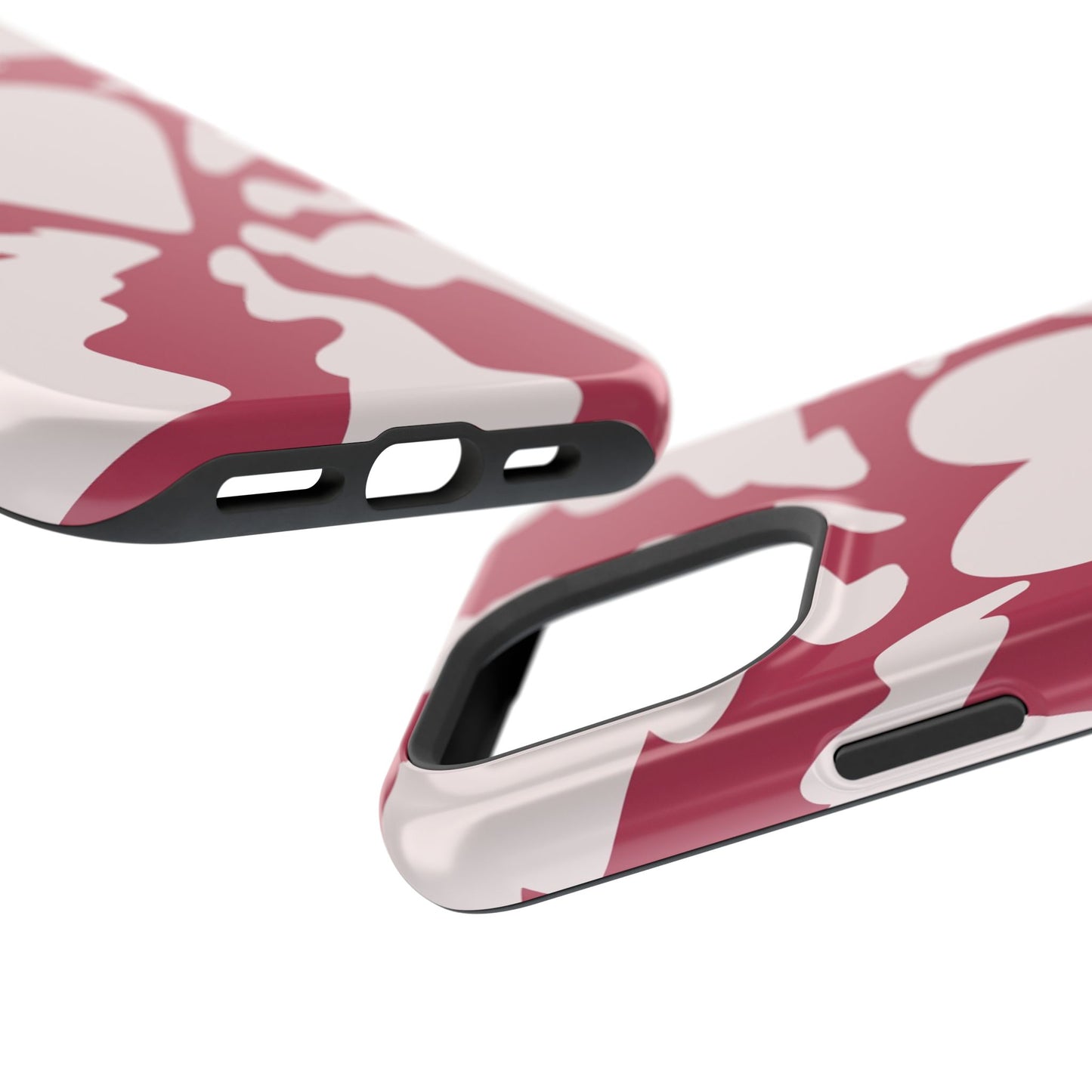 Bold Heartburst Abstract Phone Case – MagSafe Compatible for iPhone & Samsung Galaxy