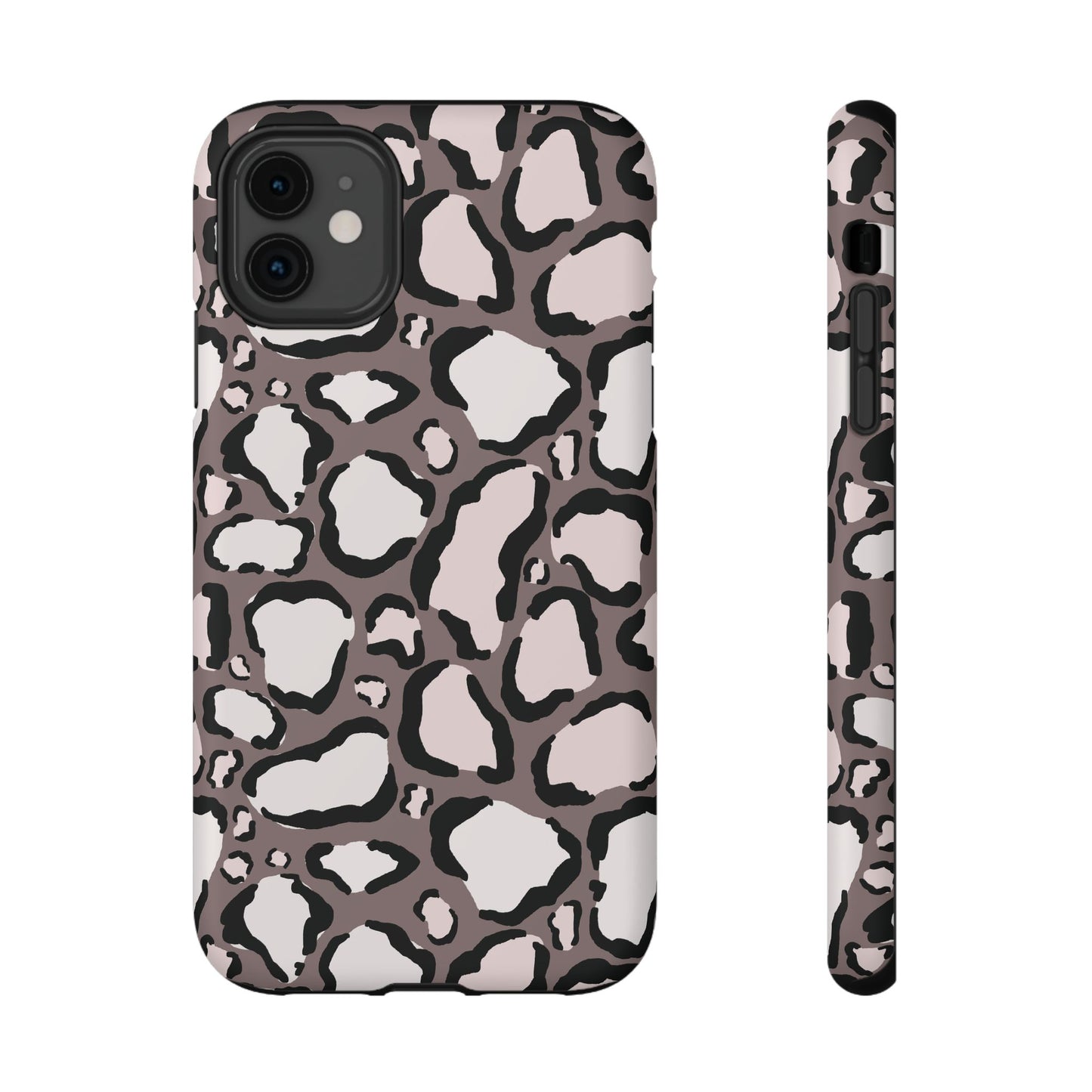 Chic Leopard Print Phone Case – MagSafe Compatible for iPhone & Samsung Galaxy