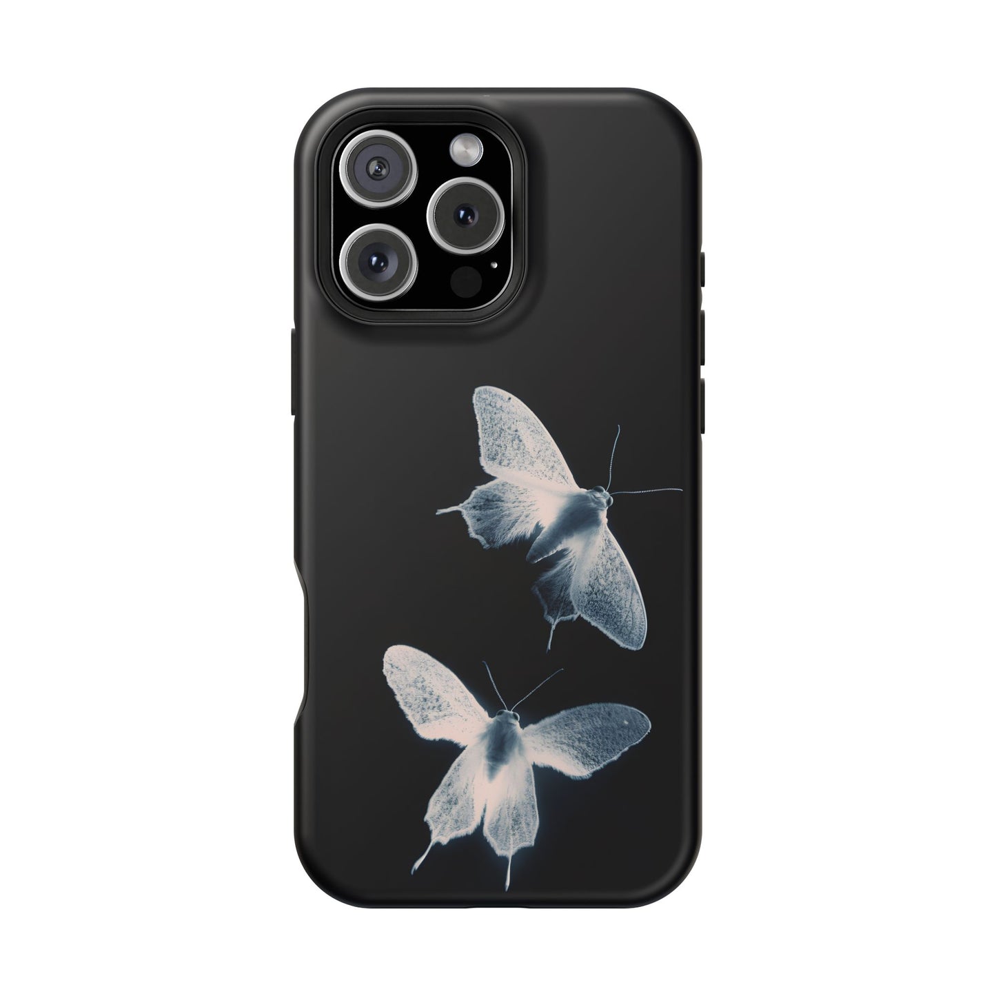 Ethereal Moth Dark Aesthetic Phone Case – MagSafe Compatible for iPhone & Samsung Galaxy