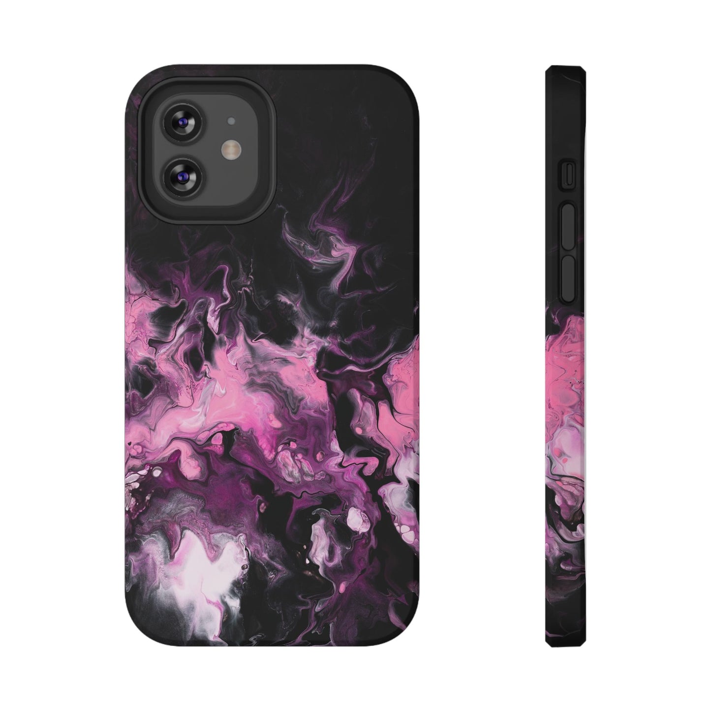 Electric Rose Marble Phone Case – MagSafe Compatible for iPhone & Samsung Galaxy